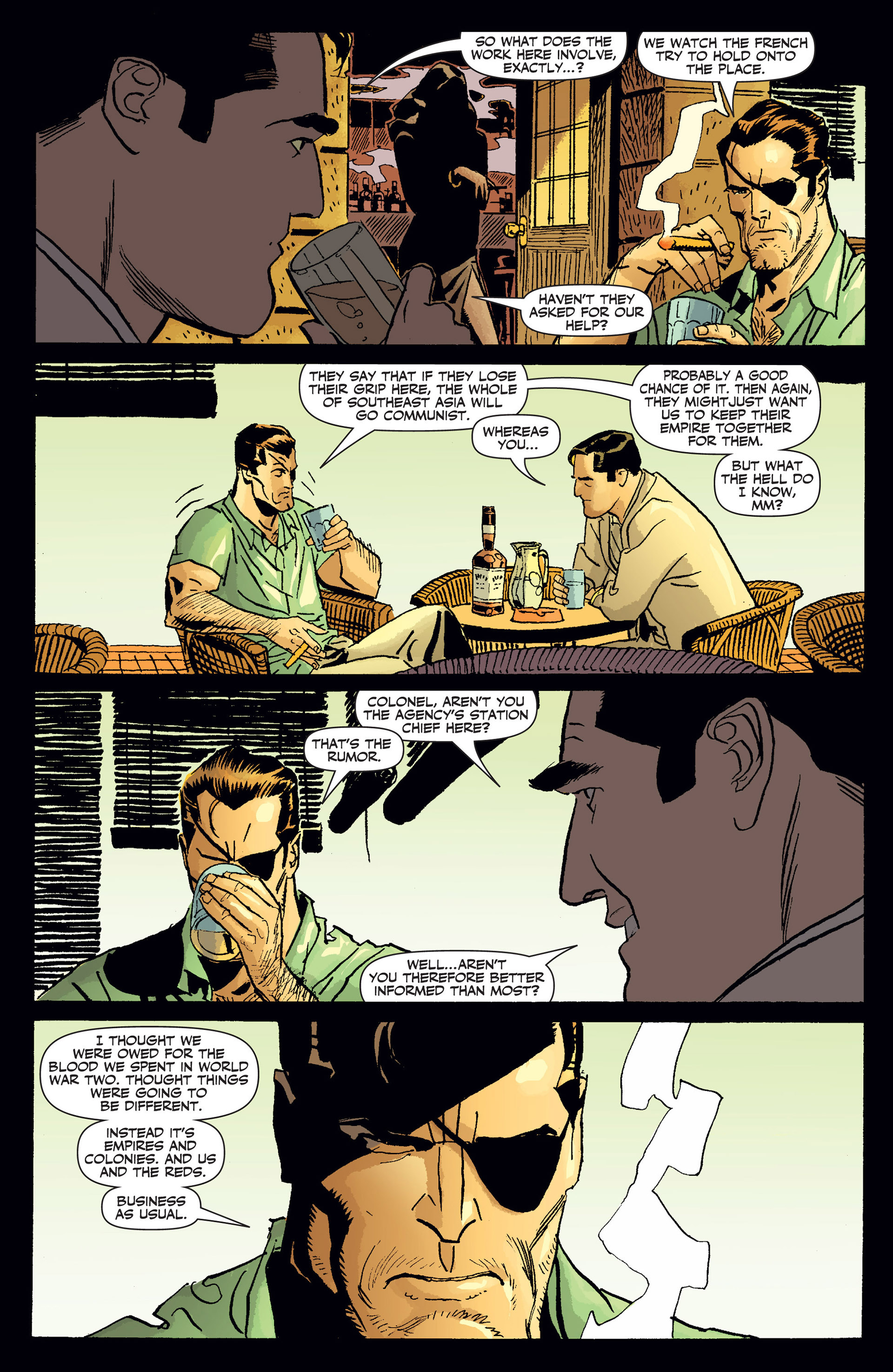 Read online Fury MAX comic -  Issue #1 - 5