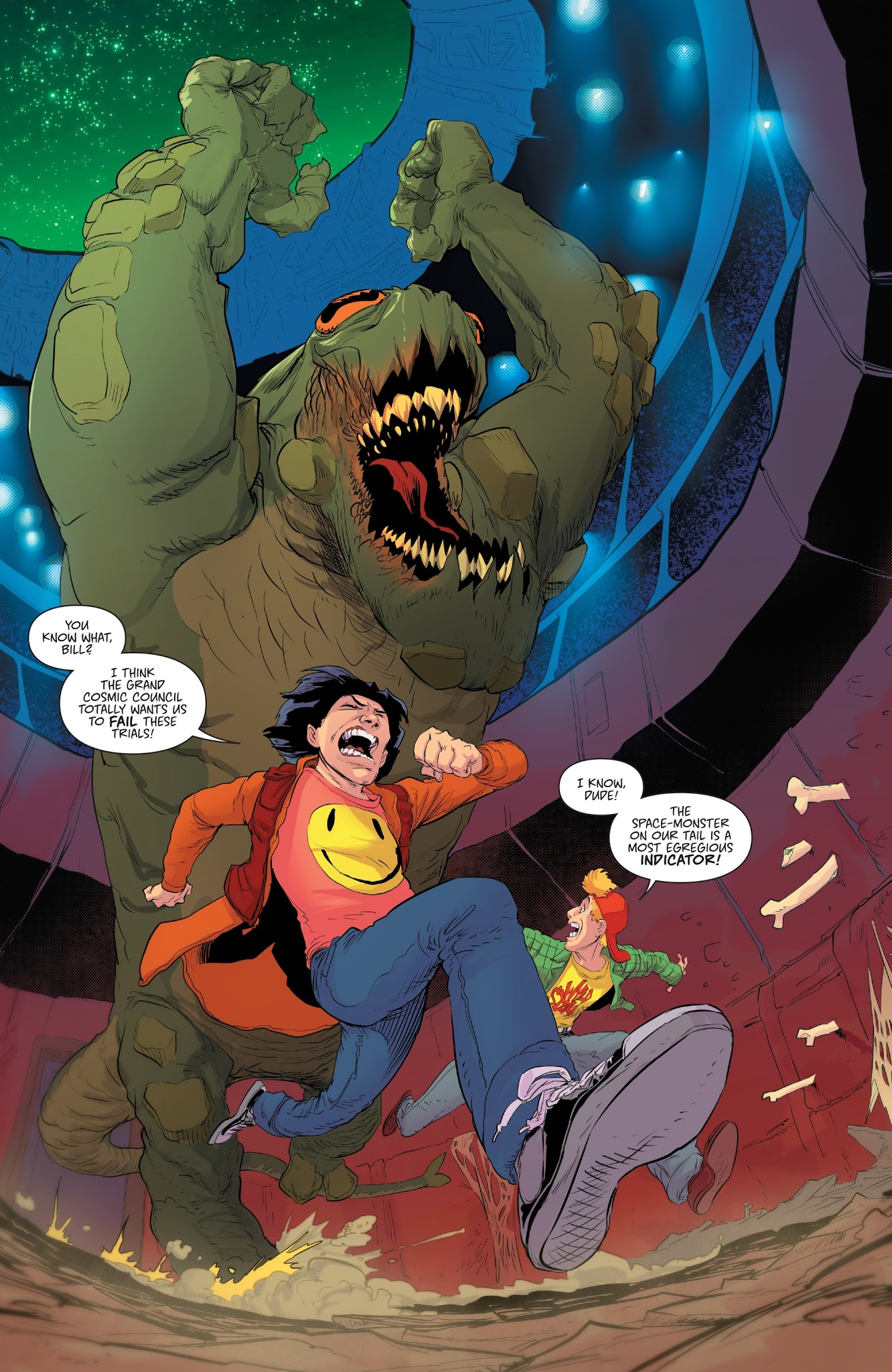 Read online Bill & Ted Save the Universe comic -  Issue #3 - 3