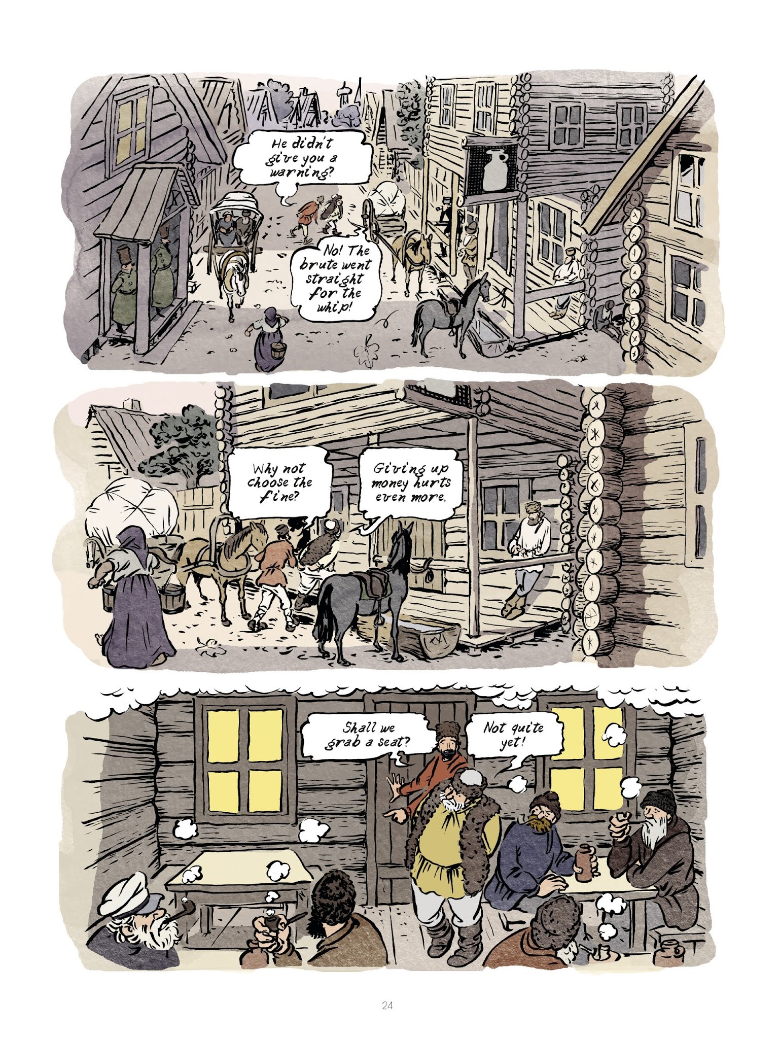 Read online How Much Land Does A Man Need? comic -  Issue # TPB - 23