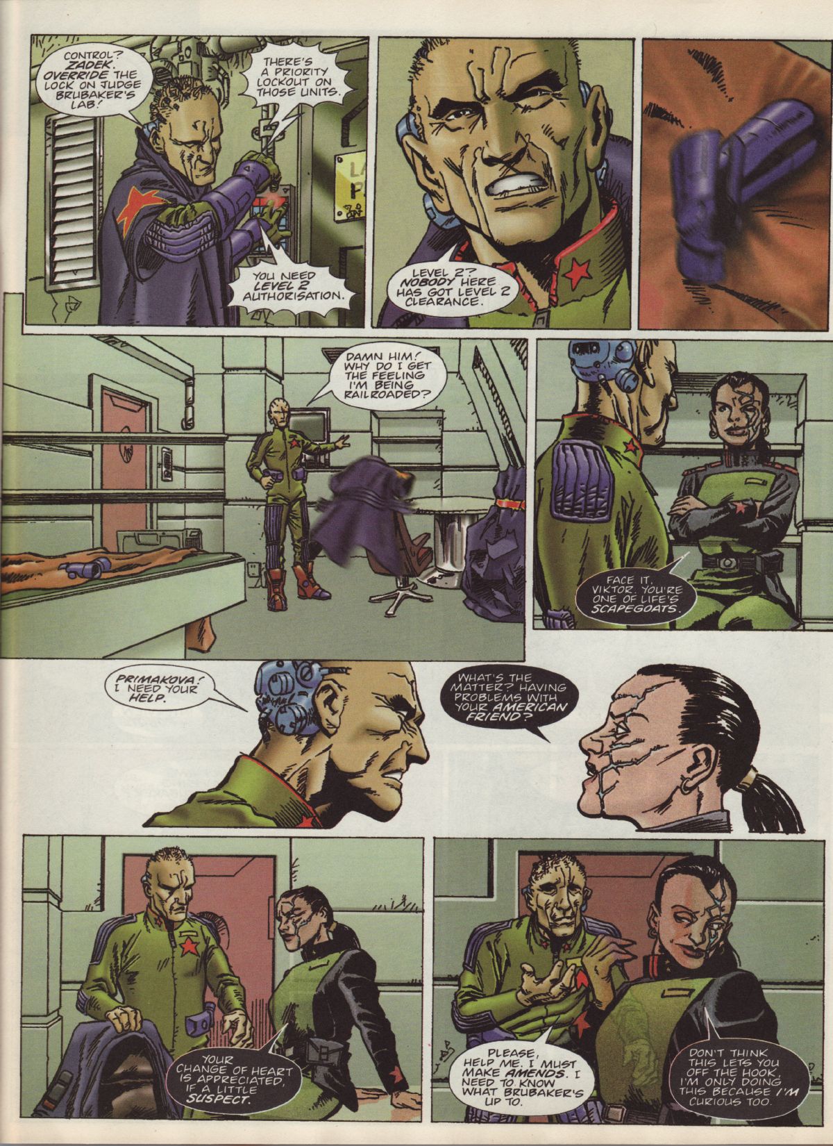 Read online Judge Dredd Megazine (vol. 3) comic -  Issue #30 - 21