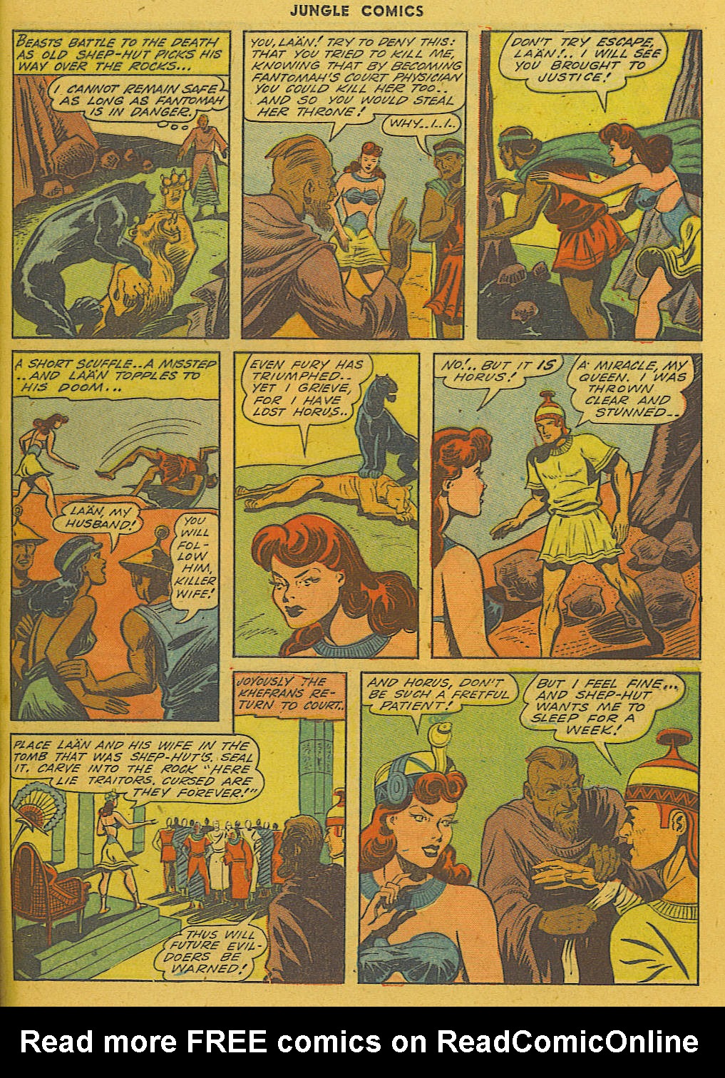 Read online Jungle Comics comic -  Issue #50 - 43