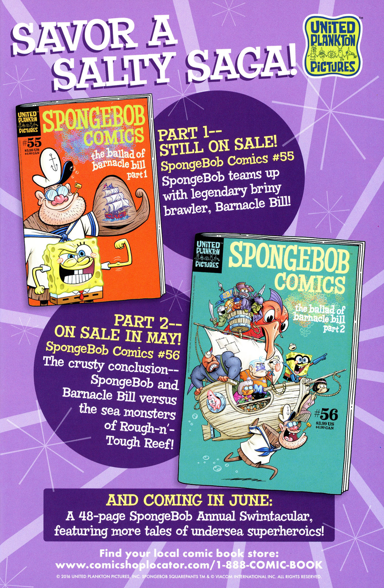 Read online Spongebob Freestyle Funnies comic -  Issue # FCBD 2016 - 30