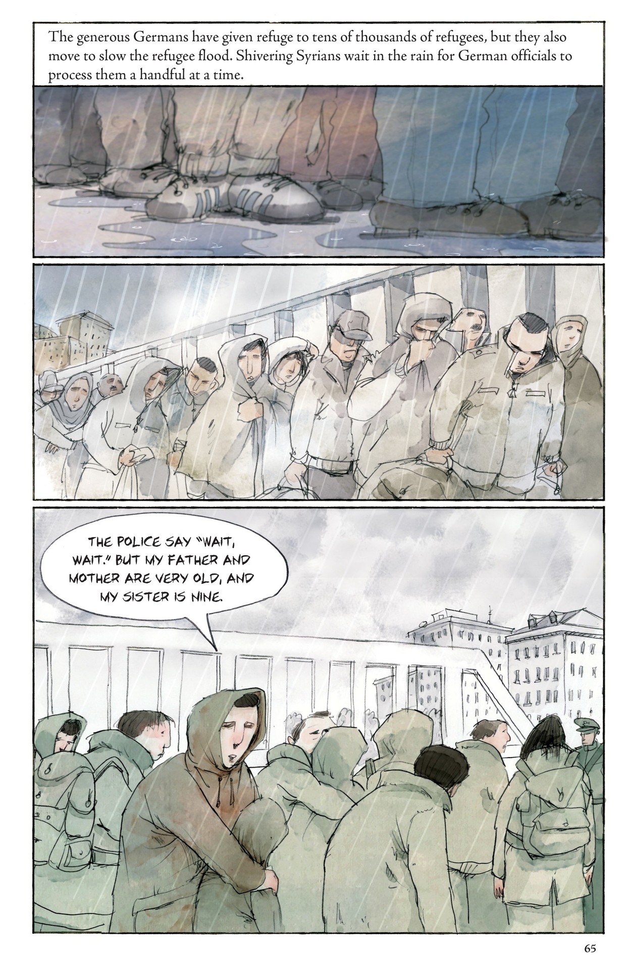 Read online The Unwanted: Stories of the Syrian Refugees comic -  Issue # TPB - 60