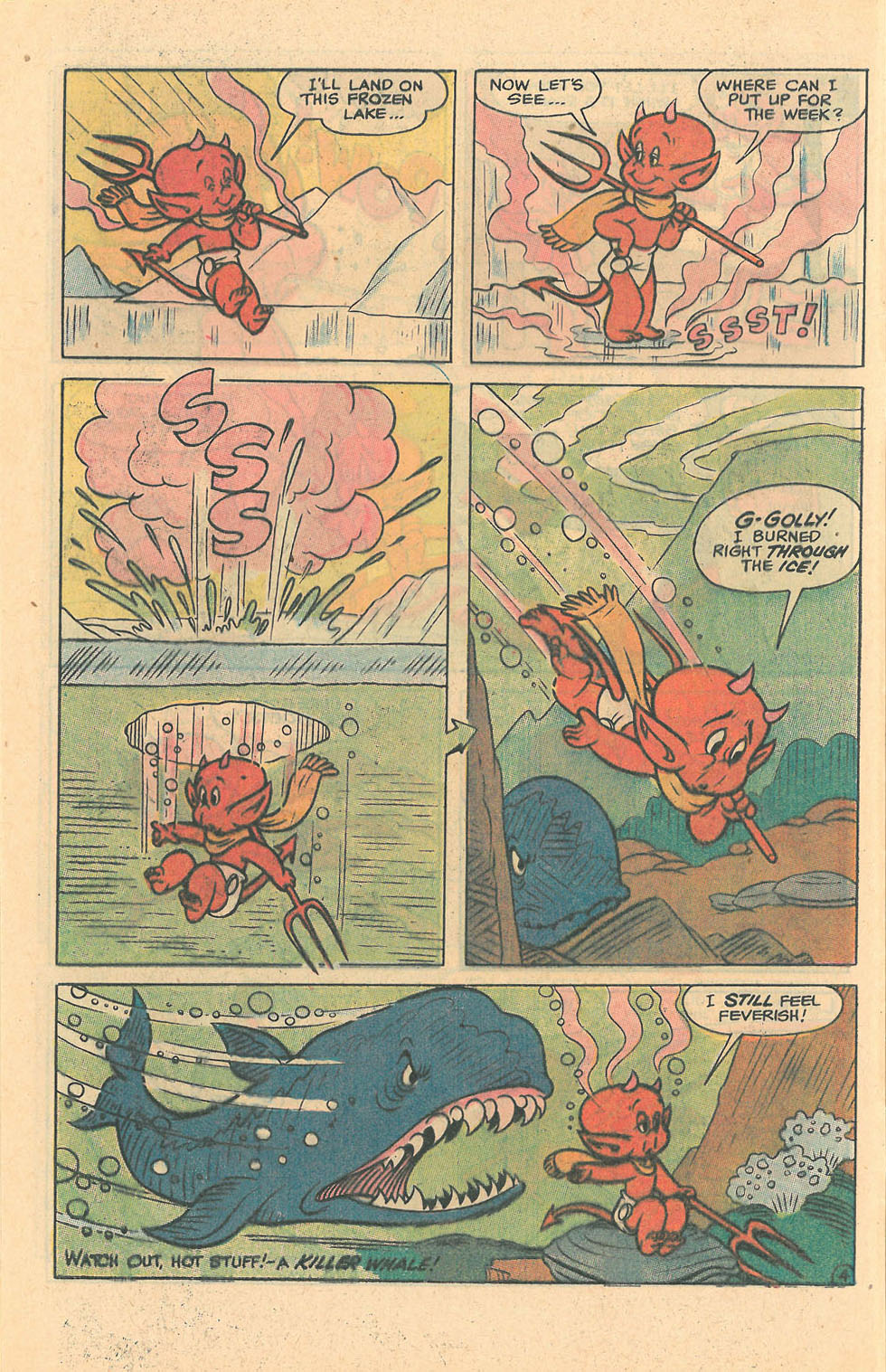 Read online Hot Stuff, the Little Devil comic -  Issue #137 - 8