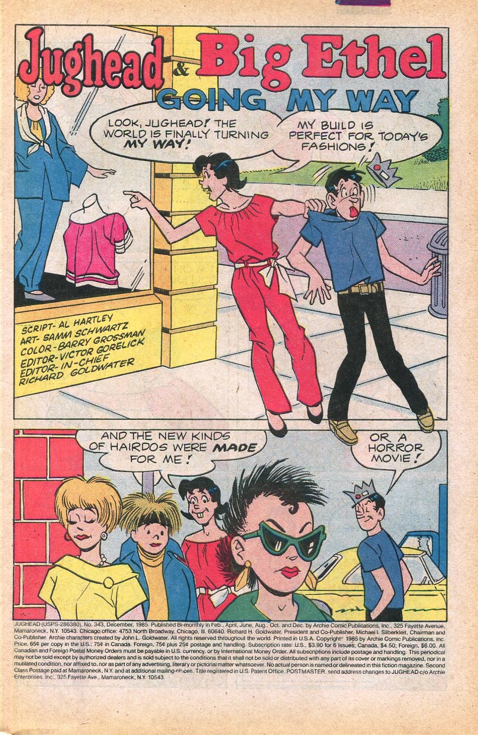 Read online Jughead (1965) comic -  Issue #343 - 3