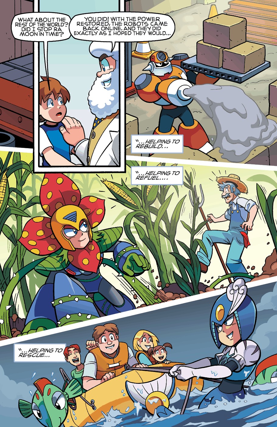 Read online Mega Man comic -  Issue #33 - 22