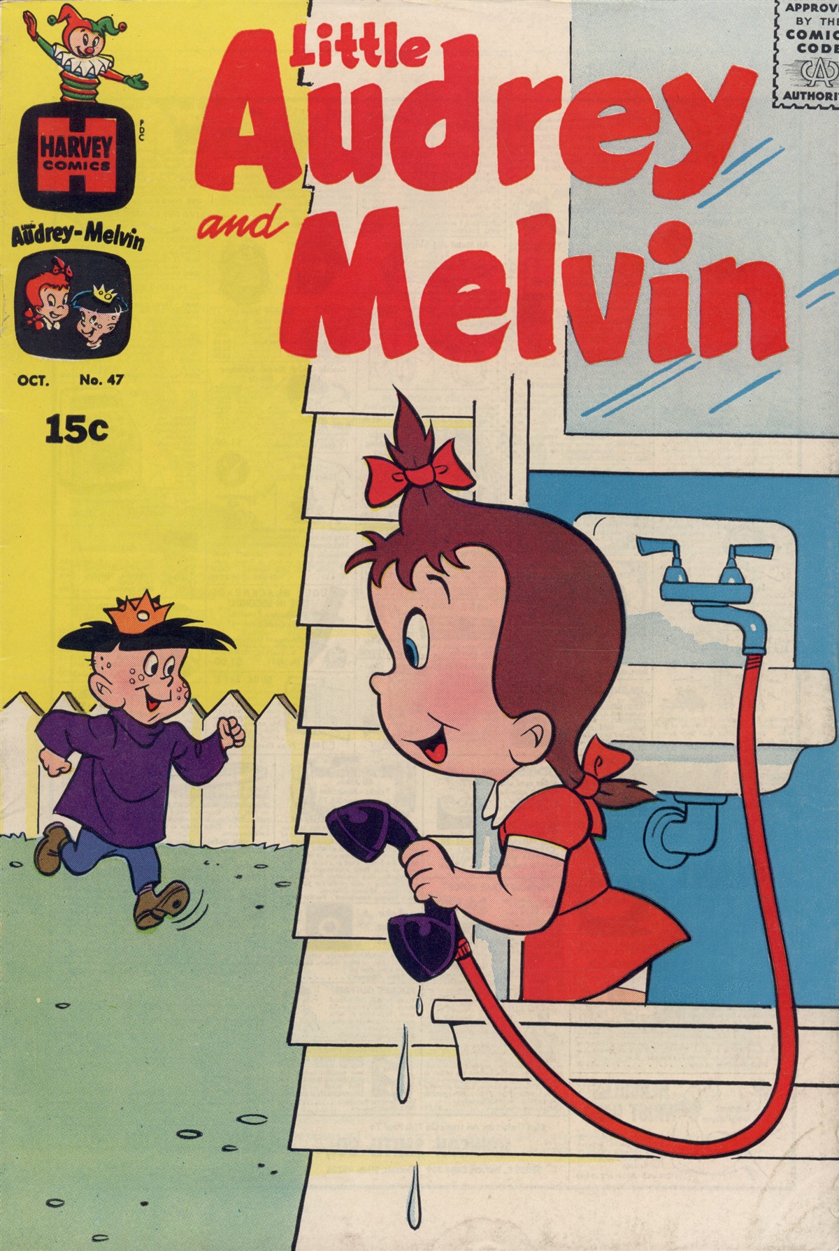 Read online Little Audrey And Melvin comic -  Issue #47 - 1