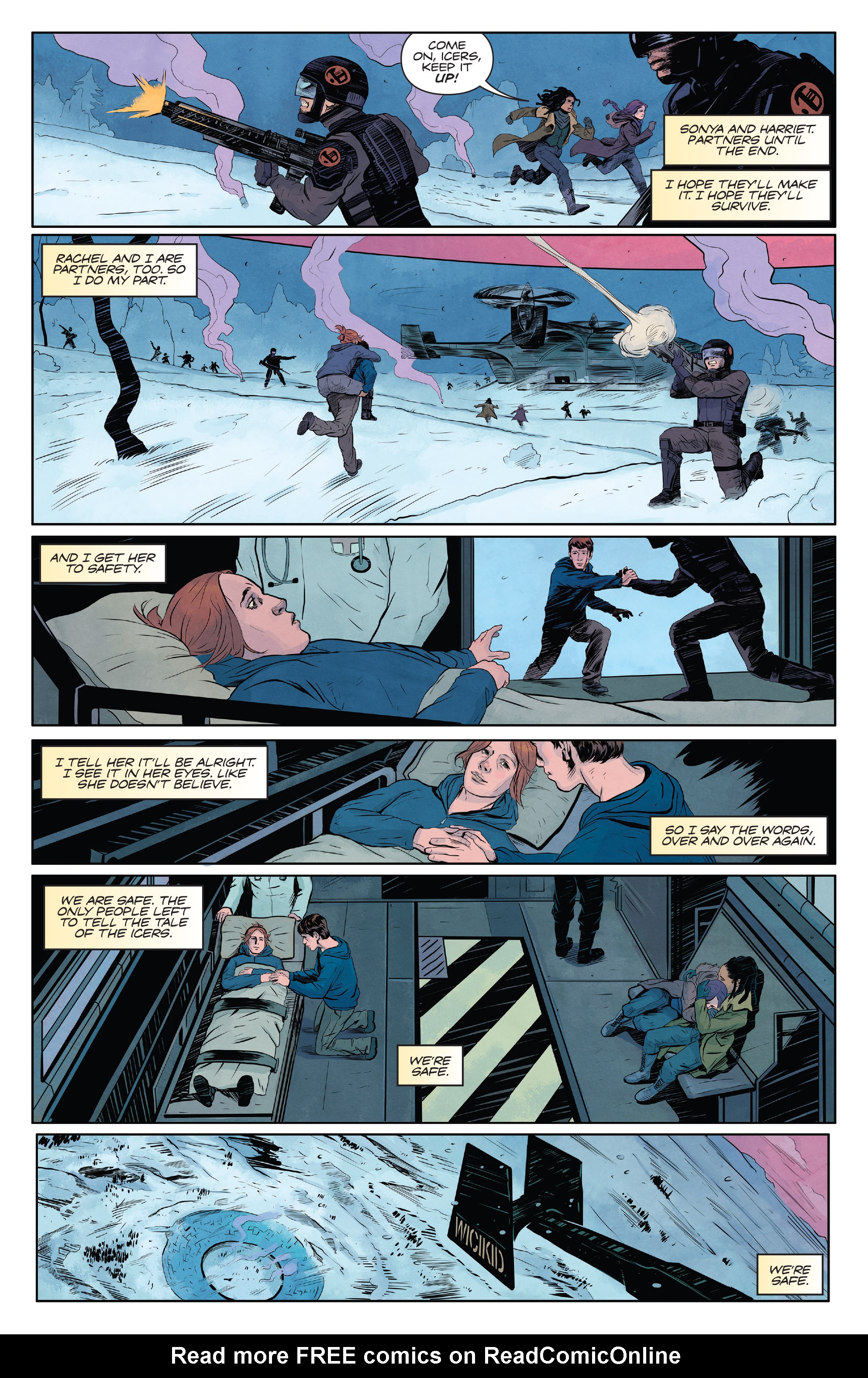 Read online Maze Runner: The Scorch Trials Official Graphic Novel Prelude comic -  Issue # TPB - 46