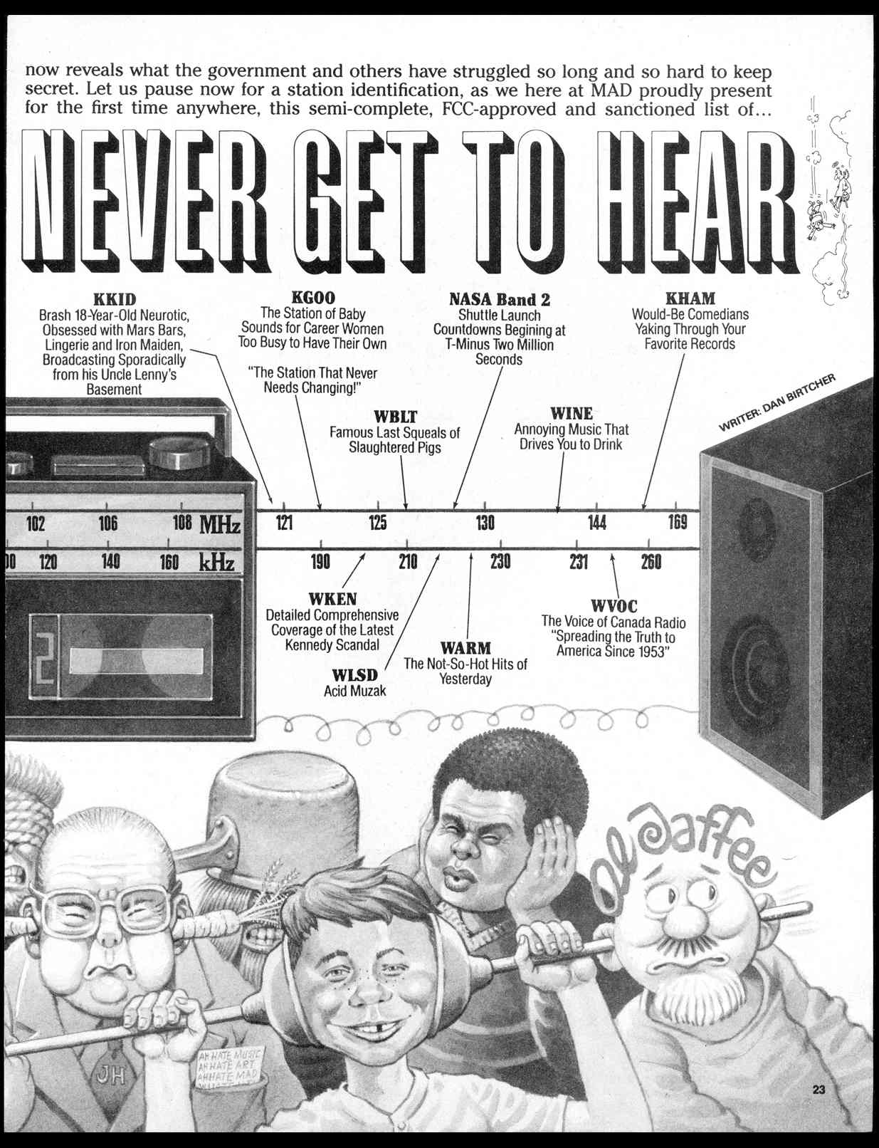 Read online MAD comic -  Issue #308 - 25