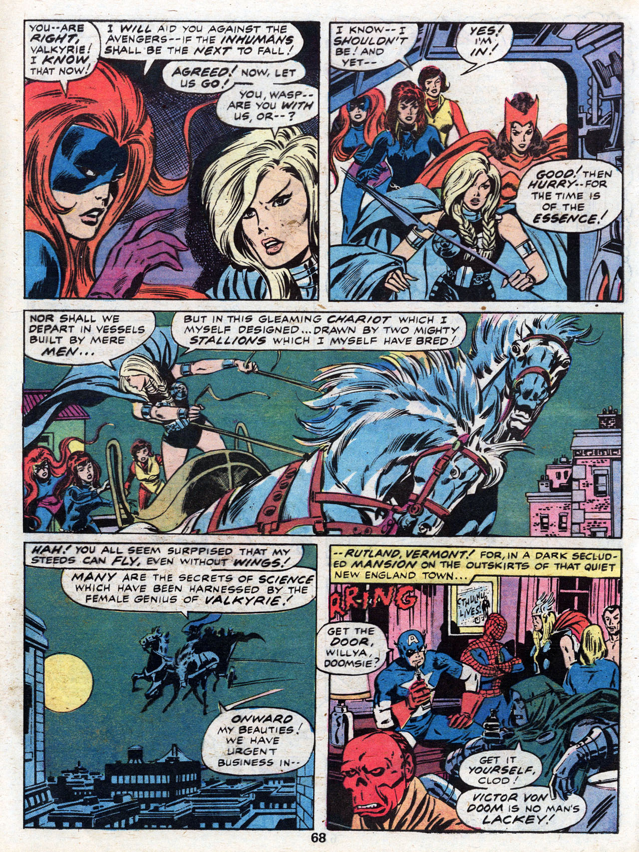 Read online Marvel Treasury Edition comic -  Issue #7 - 67