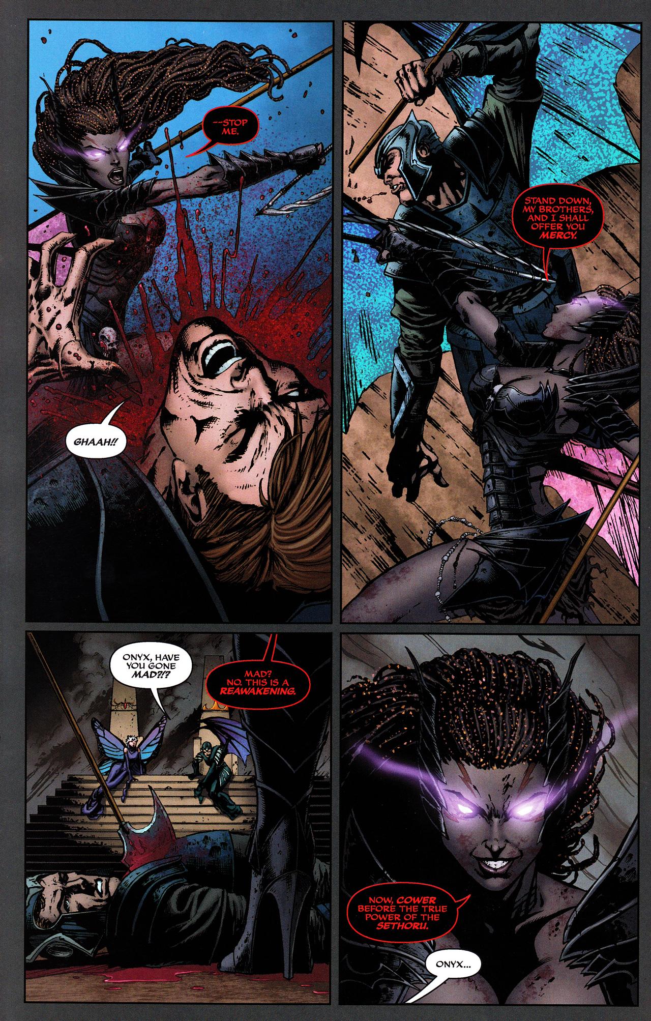 Read online Michael Turner's Soulfire (2011) comic -  Issue #2 - 16