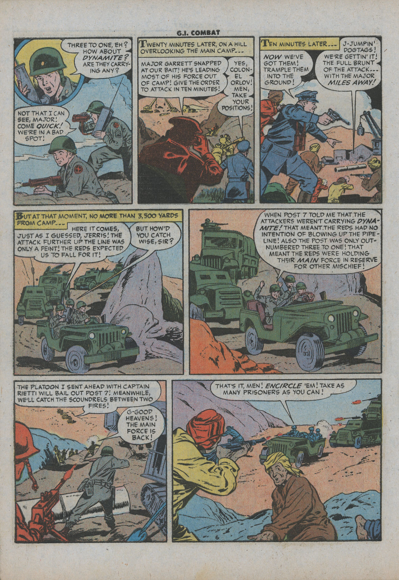 Read online G.I. Combat (1952) comic -  Issue #38 - 9