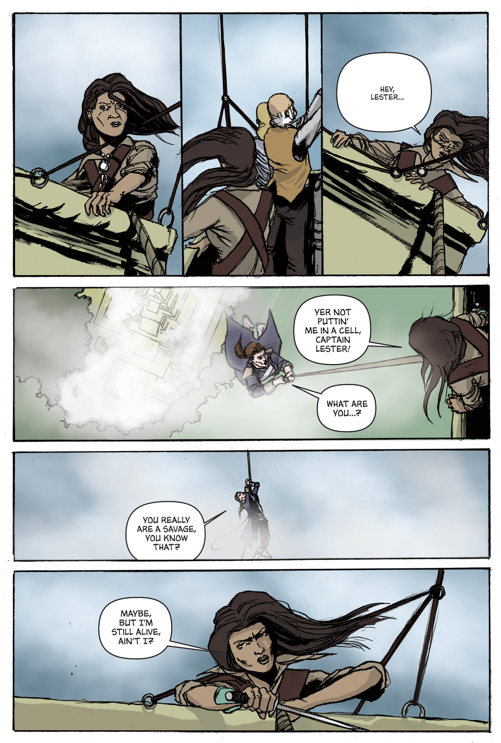 Read online Pirates of the Lost World comic -  Issue # TPB - 91