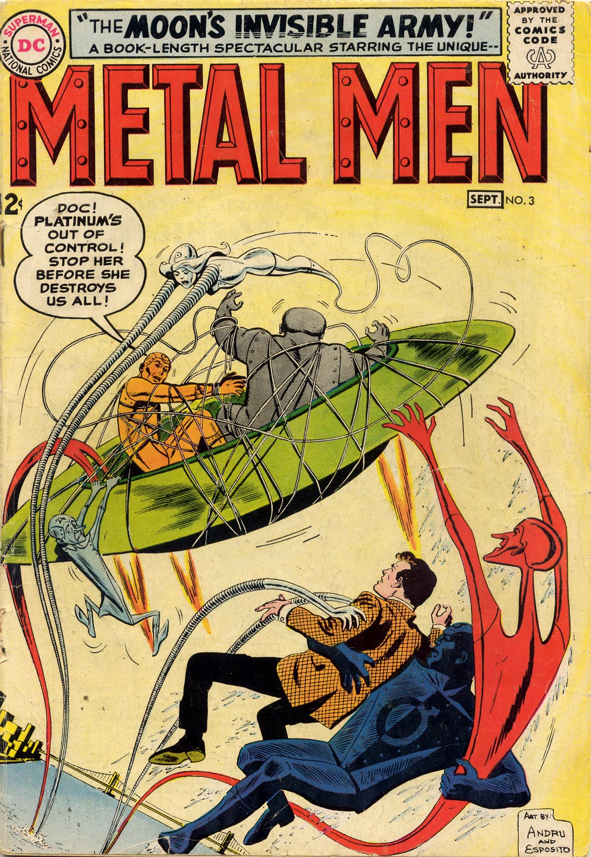 Metal Men (1963) Issue #3 #3 - English 1