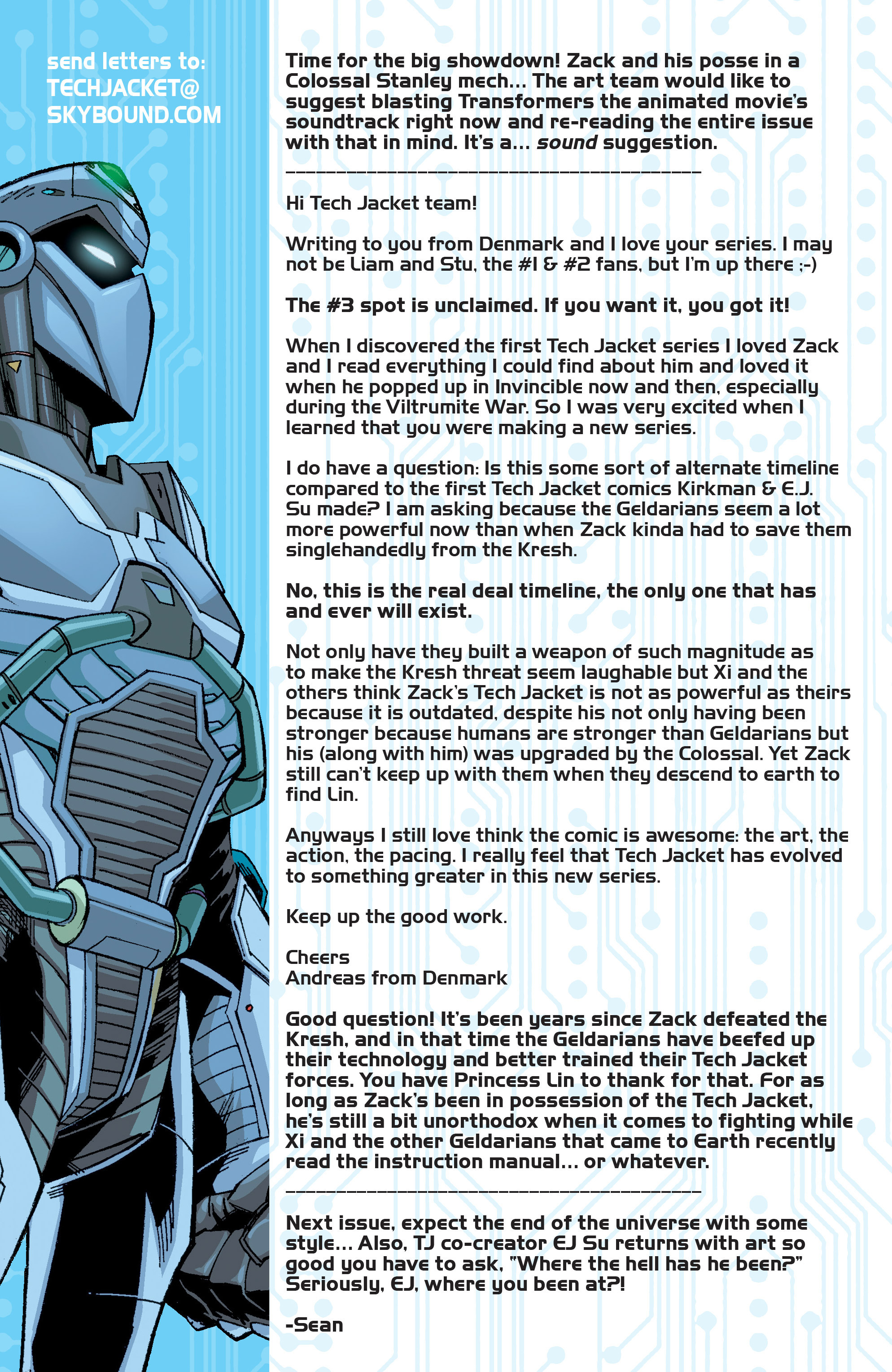 Read online Tech Jacket (2014) comic -  Issue #11 - 22