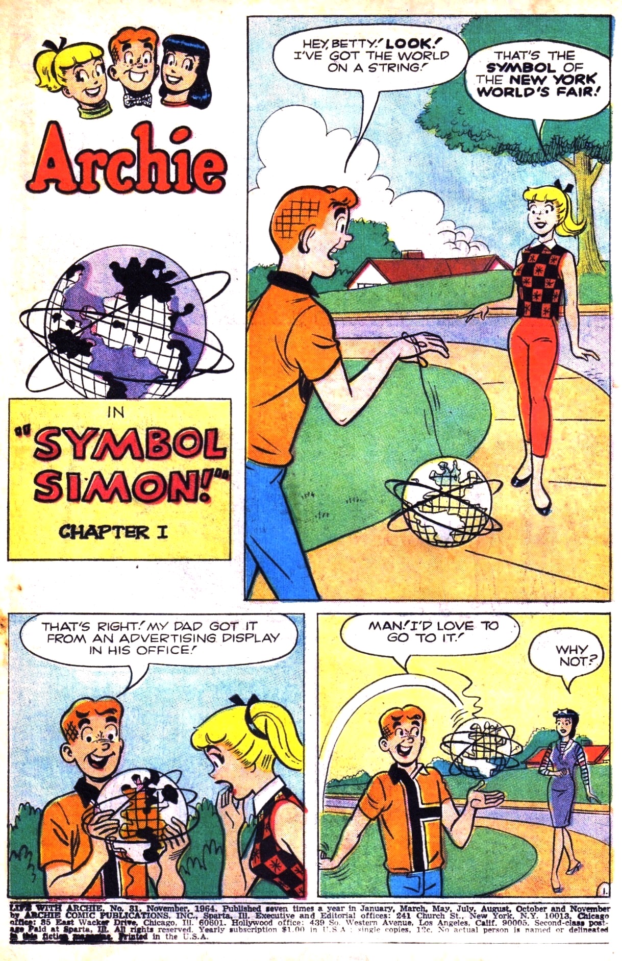 Read online Life With Archie (1958) comic -  Issue #31 - 3