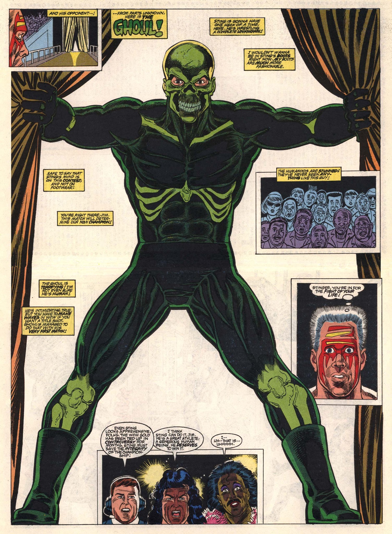 Read online WCW World Championship Wrestling comic -  Issue #4 - 16