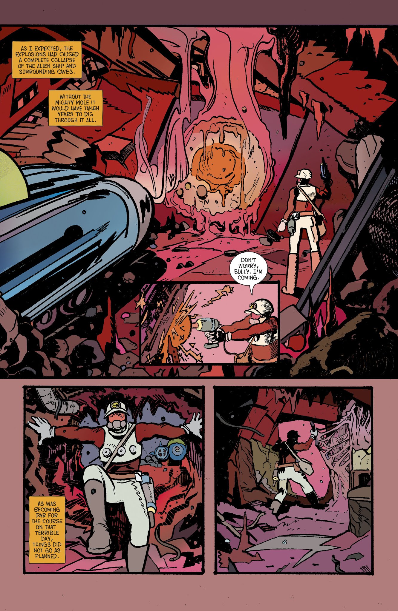 Read online Cave Carson Has An Intersteller Eye comic -  Issue #4 - 25