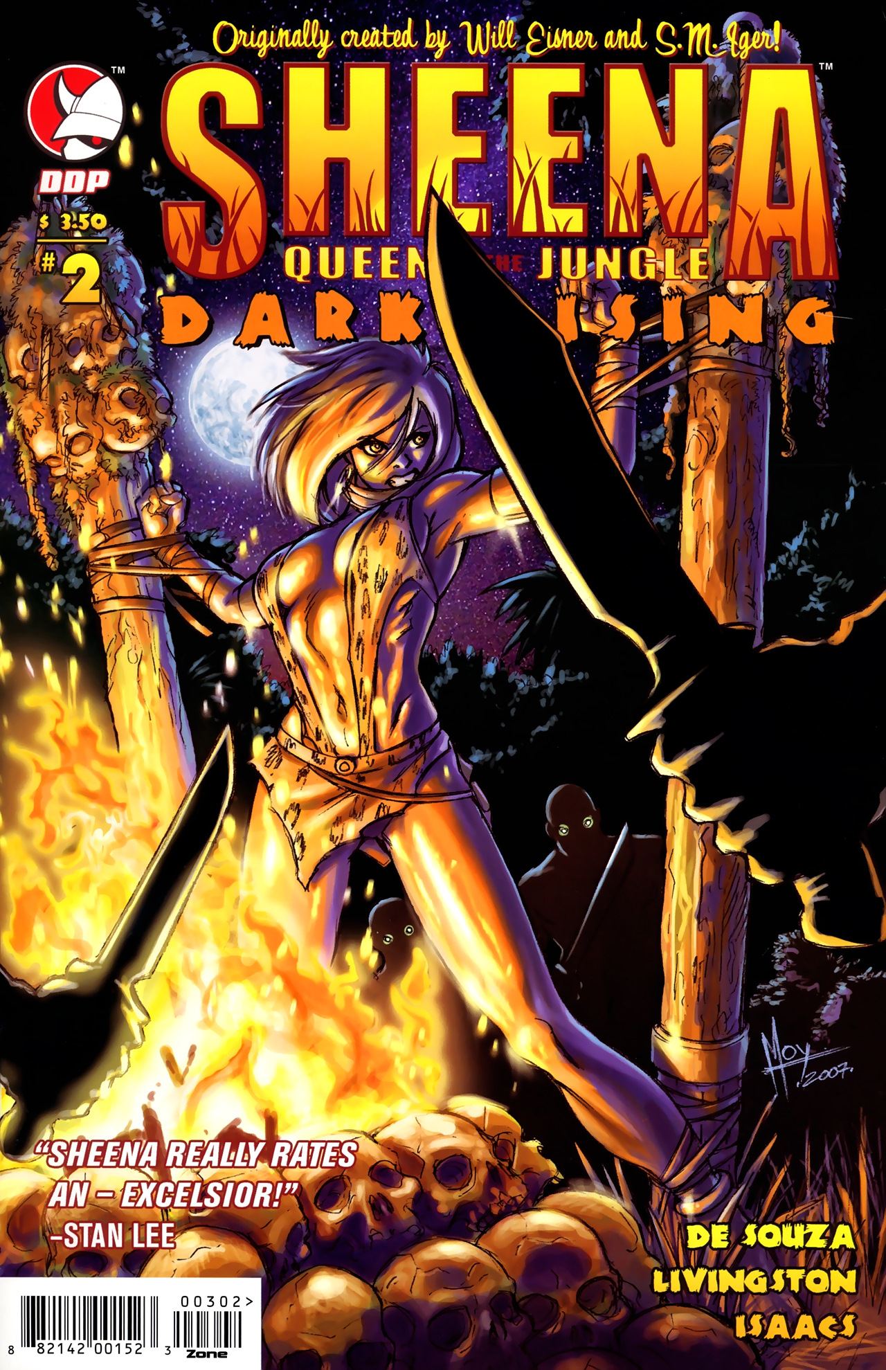 Read online Sheena Queen of the Jungle: Dark Rising comic -  Issue #2 - 1