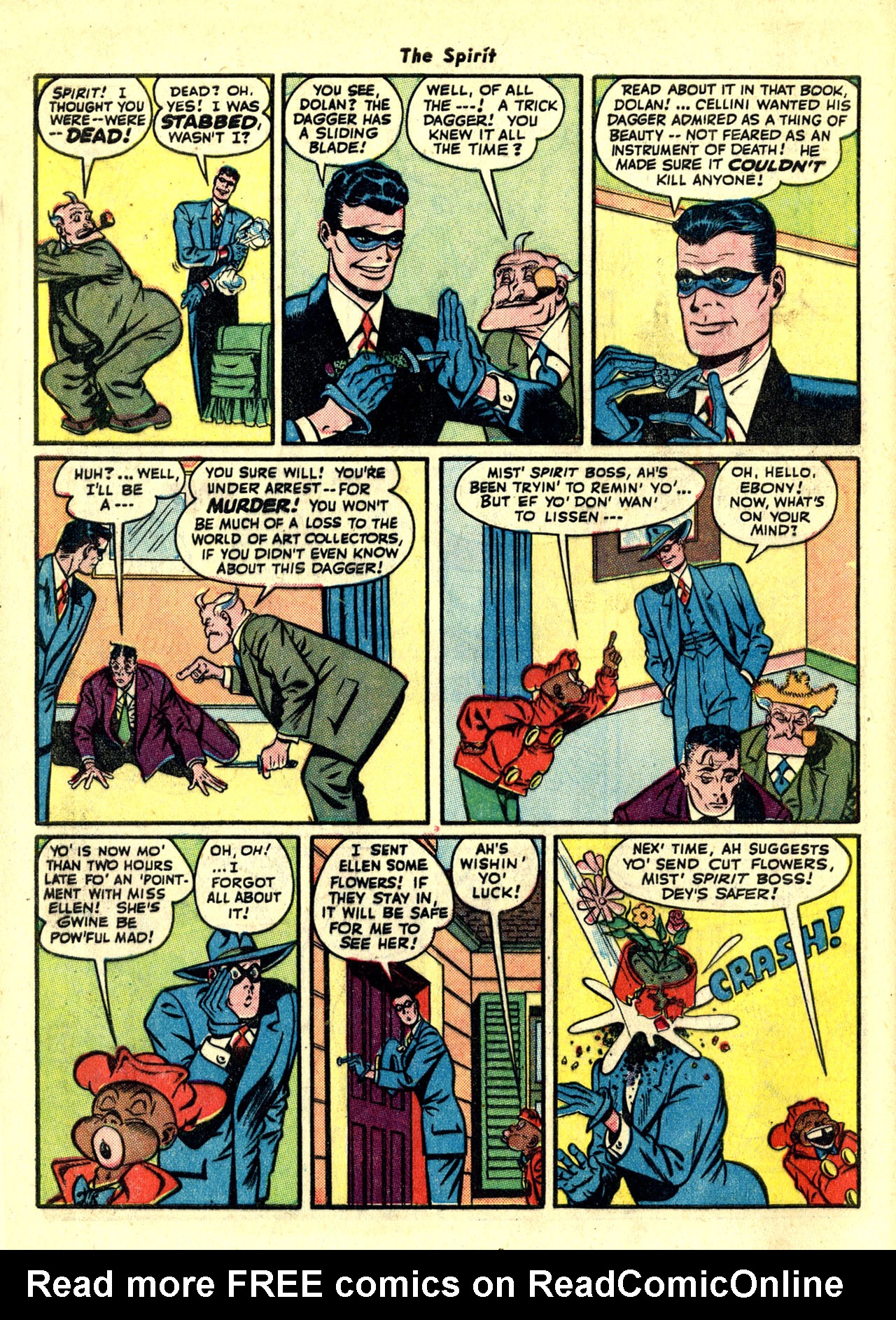 Read online The Spirit (1944) comic -  Issue #7 - 10