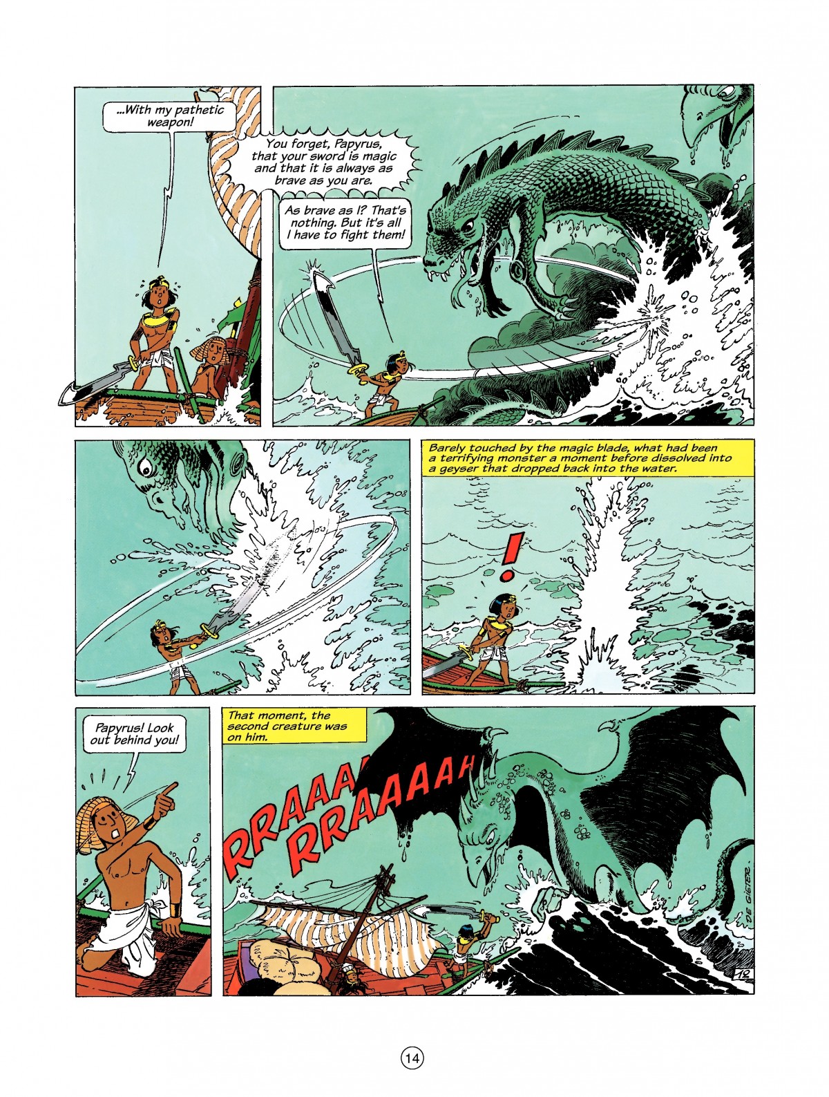 Read online Papyrus comic -  Issue #1 - 14