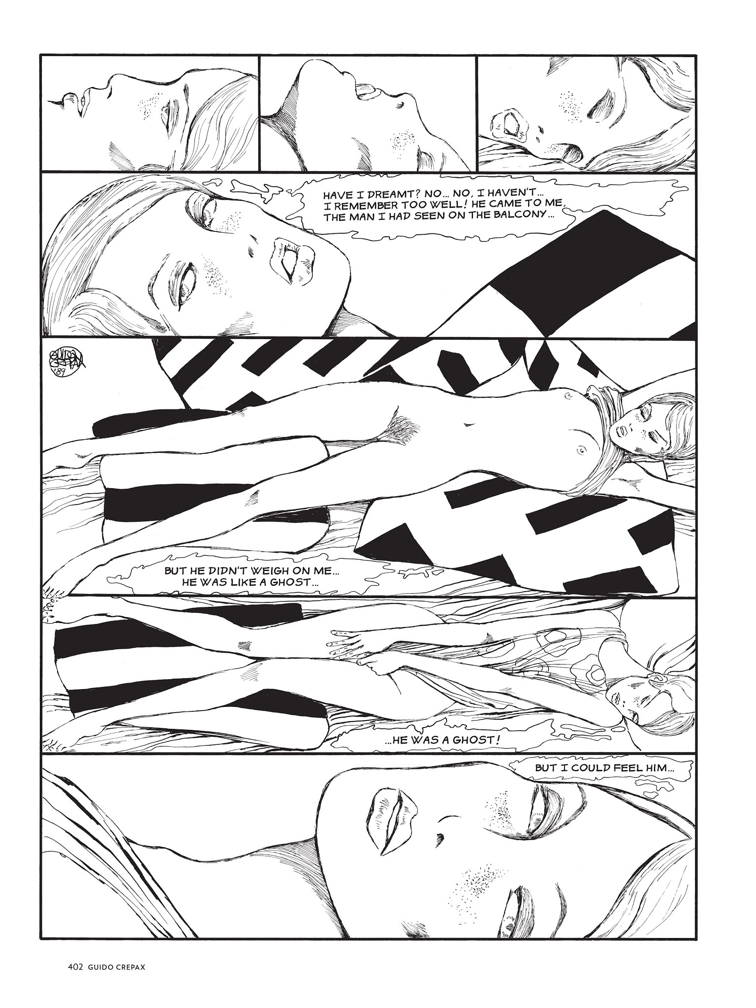 Read online The Complete Crepax comic -  Issue # TPB 3 - 388