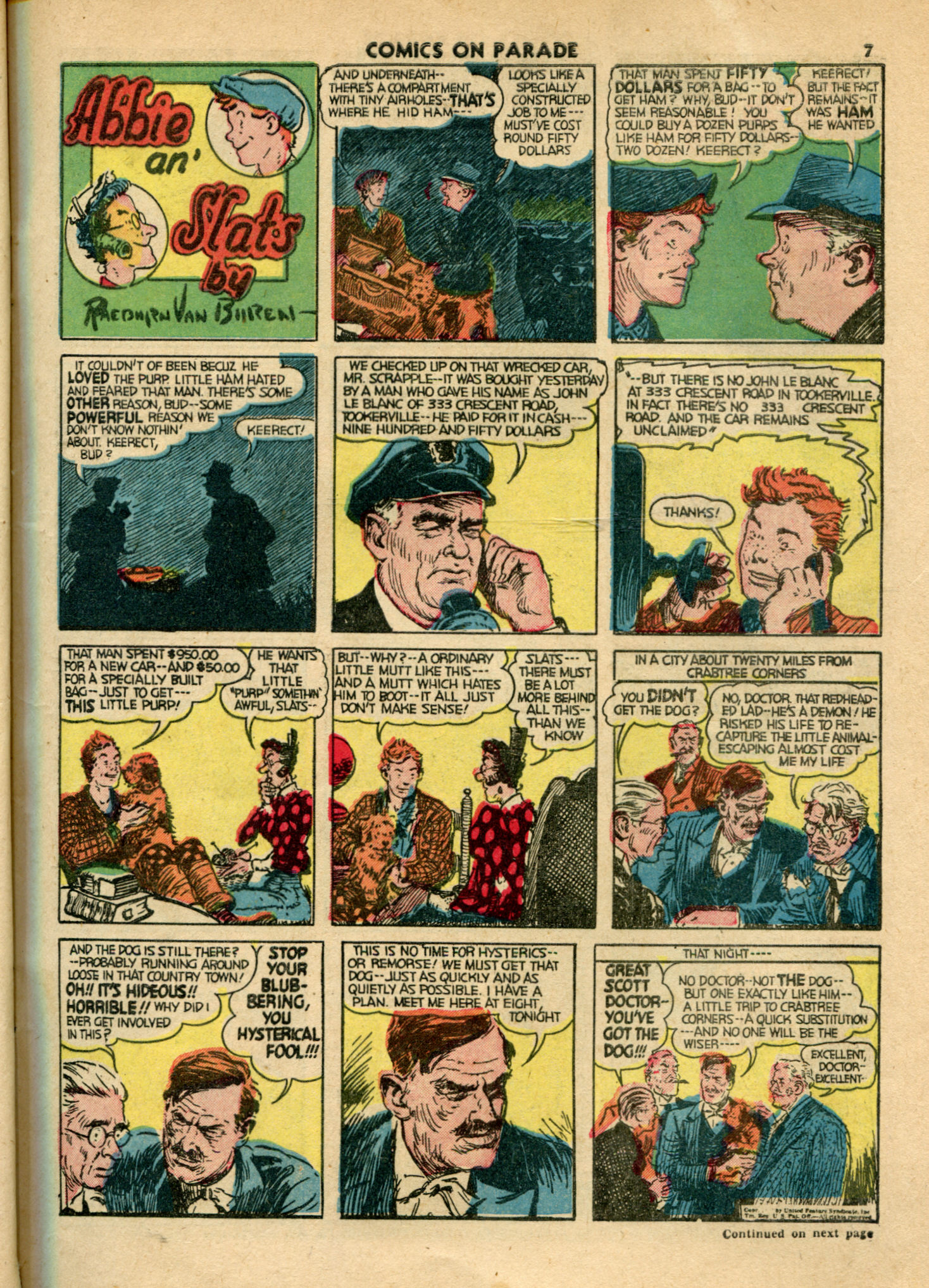 Read online Comics on Parade comic -  Issue #26 - 9