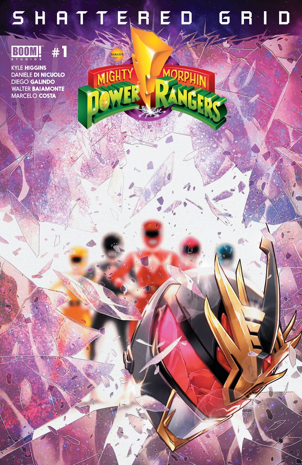 Mighty Morphin Power Rangers: Shattered Grid Full Page 1