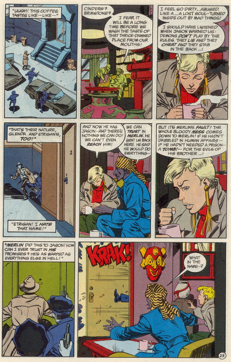 Read online The Demon (1990) comic -  Issue #1 - 23
