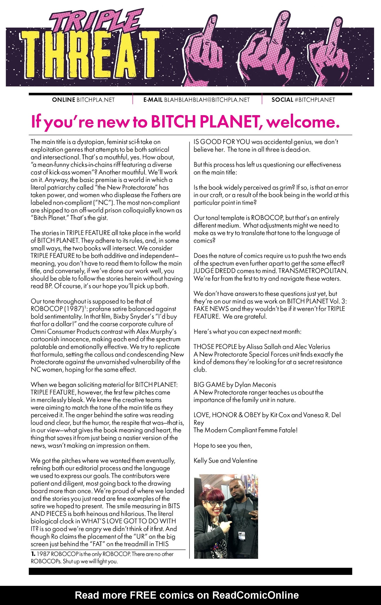 Read online Bitch Planet: Triple Feature comic -  Issue #2 - 27