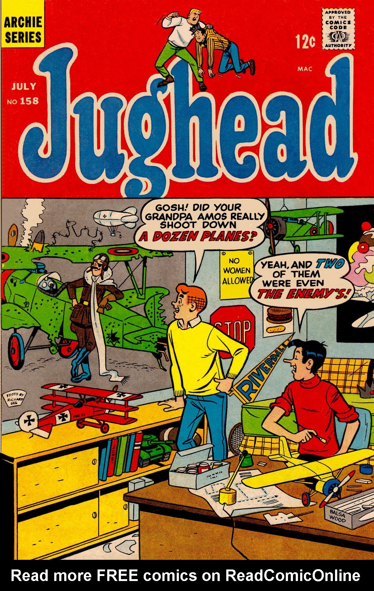 Read online Jughead (1965) comic -  Issue #158 - 1