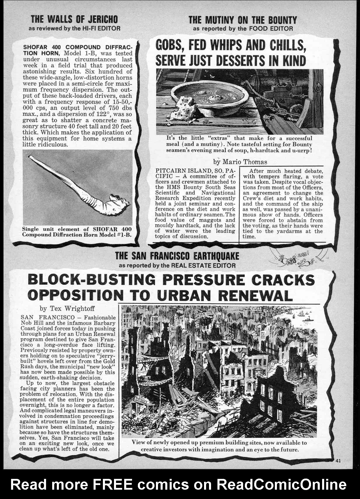 Read online MAD comic -  Issue #112 - 43