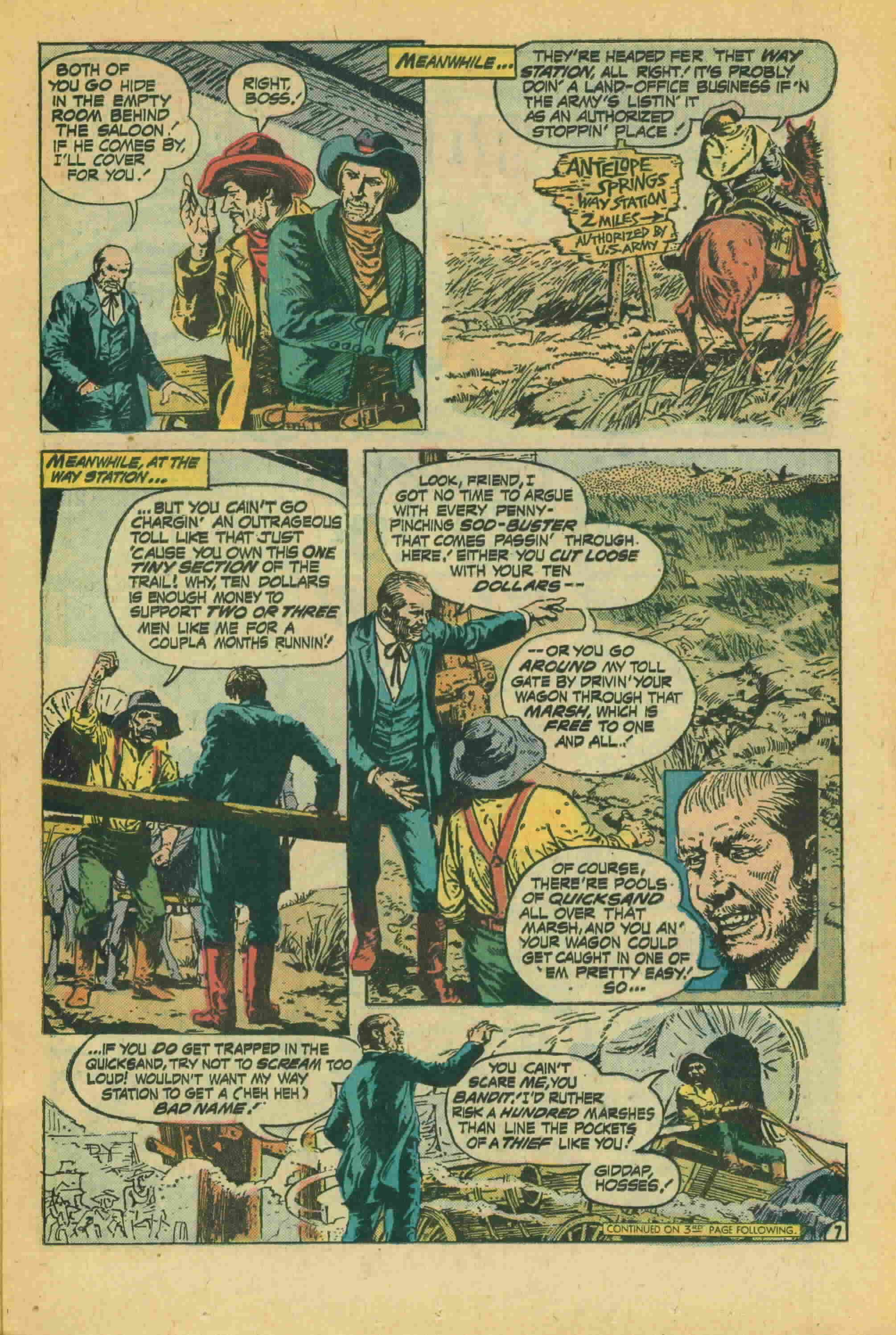 Read online Weird Western Tales (1972) comic -  Issue #25 - 8