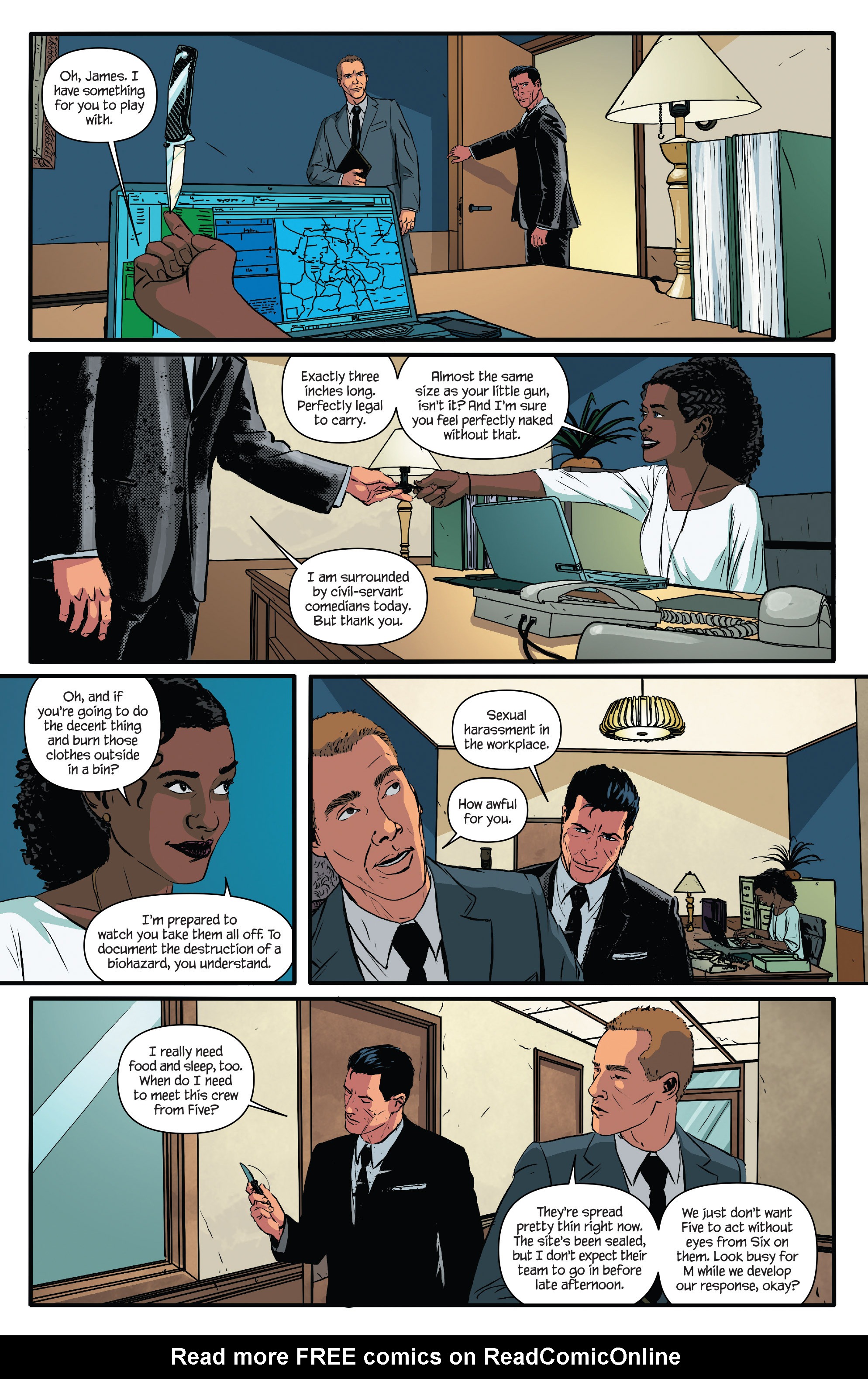 Read online James Bond (2015) comic -  Issue #5 - 12
