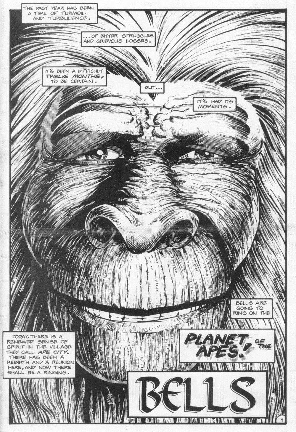 Read online Planet of the Apes (1990) comic -  Issue #12 - 3