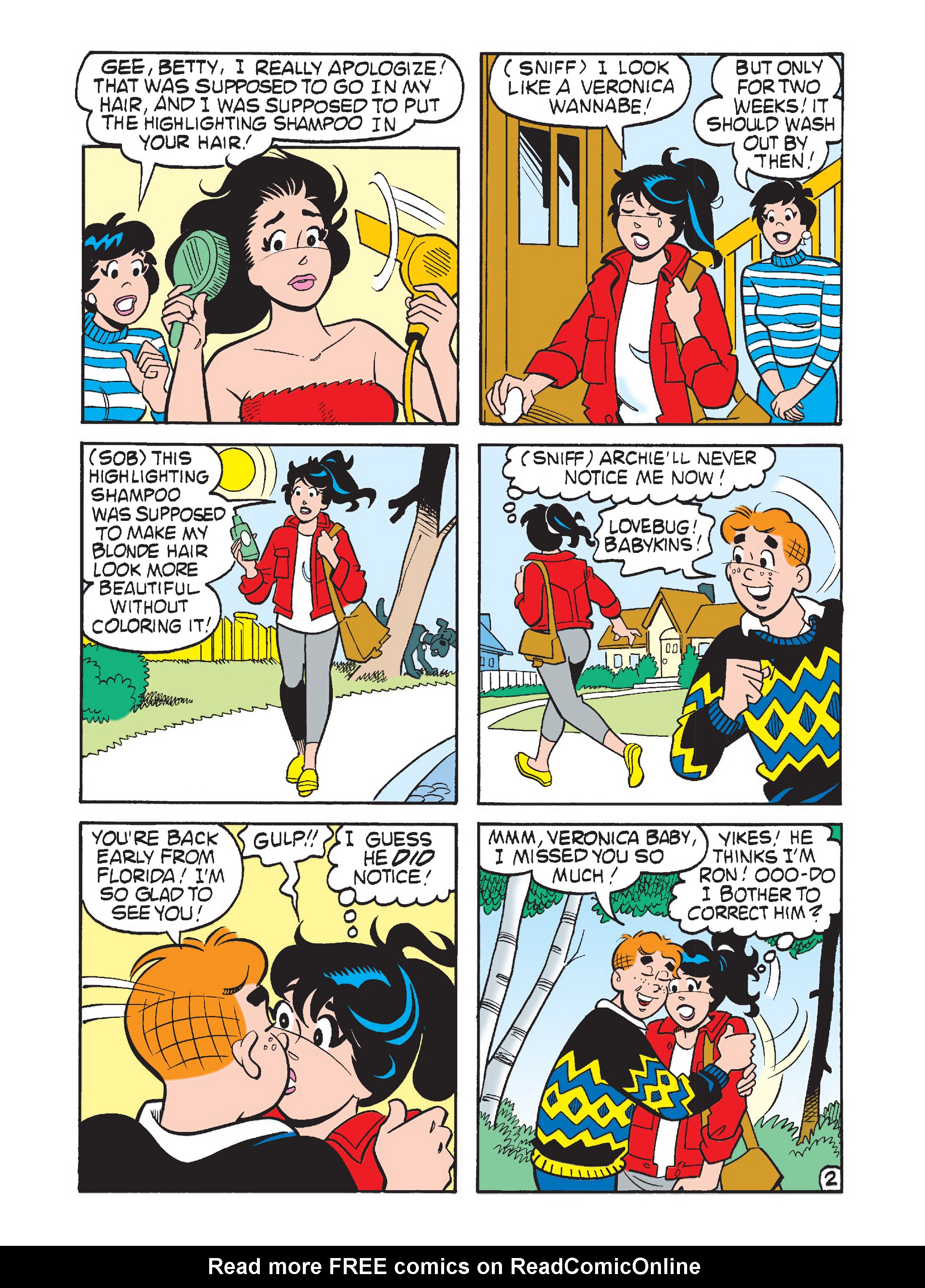 Read online Betty & Veronica Friends Double Digest comic -  Issue #223 - 108