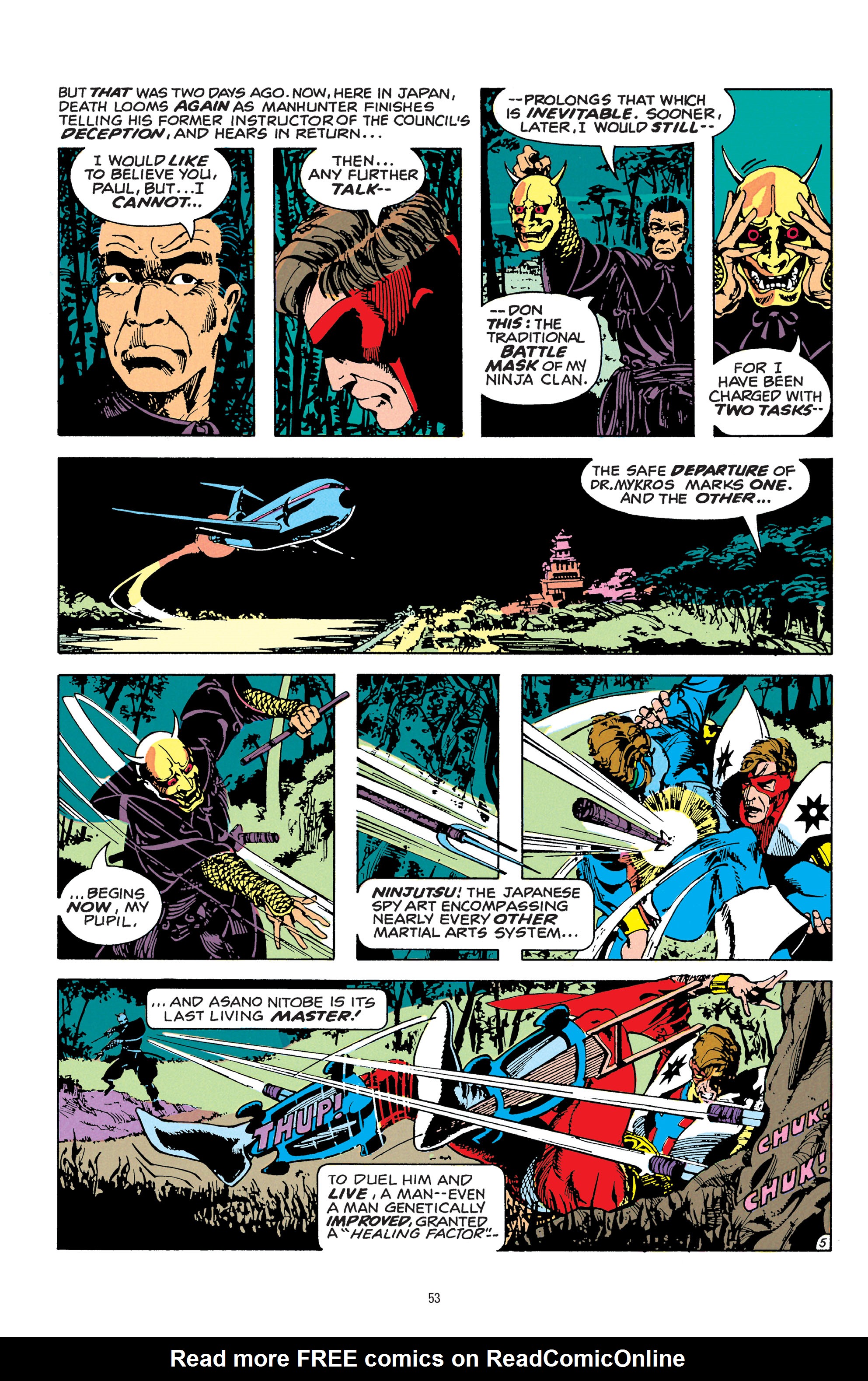 Read online Manhunter by Archie Goodwin and Walter Simonson Deluxe Edition comic -  Issue # TPB - 53