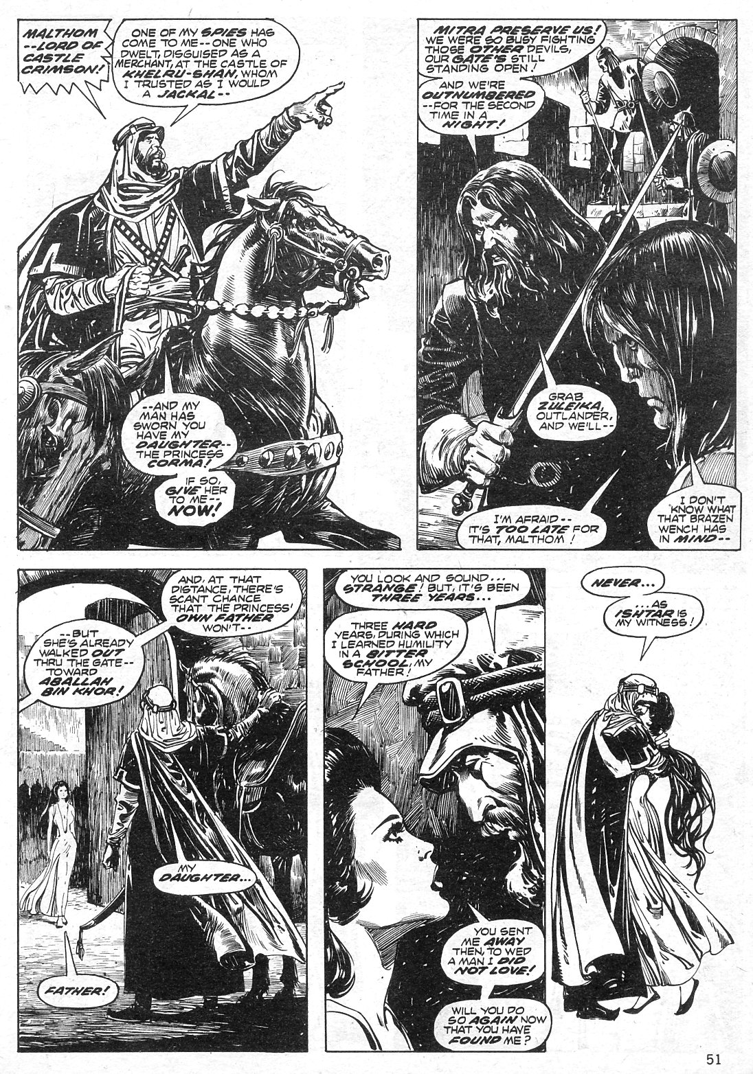 Read online The Savage Sword Of Conan comic -  Issue #12 - 51