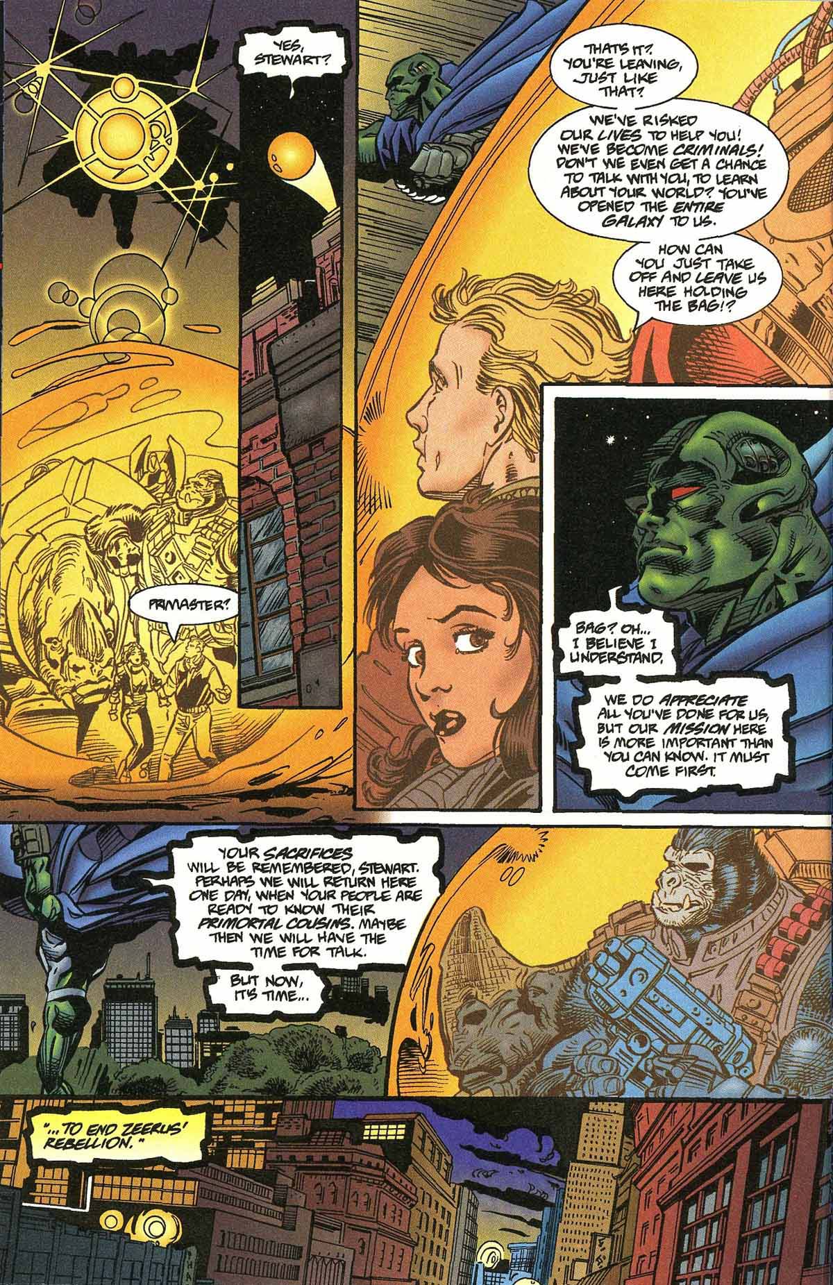 Read online Leonard Nimoy's Primortals (1995) comic -  Issue #12 - 6