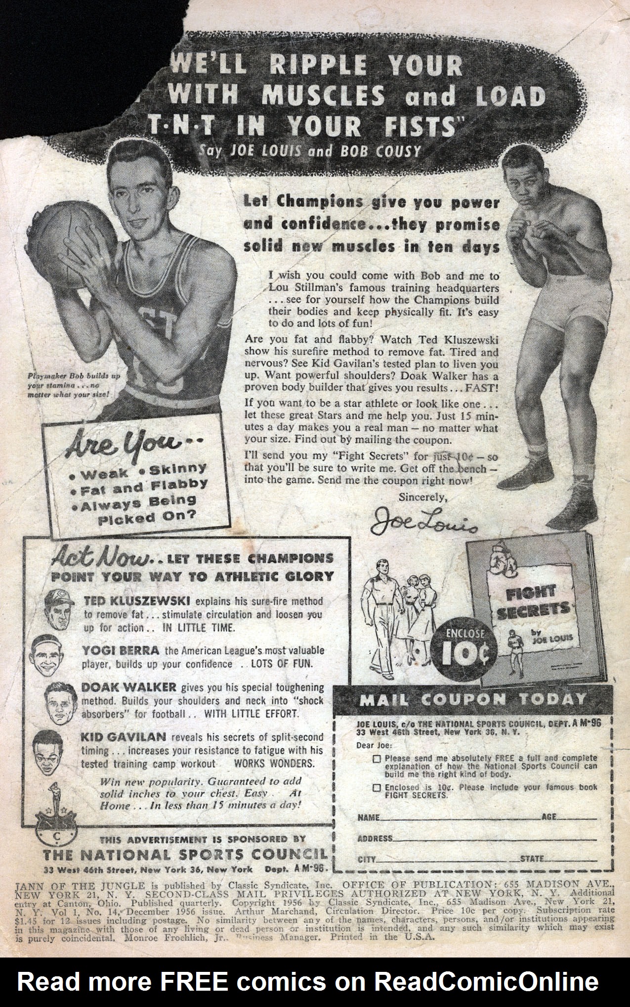 Read online Jann of the Jungle comic -  Issue #14 - 2