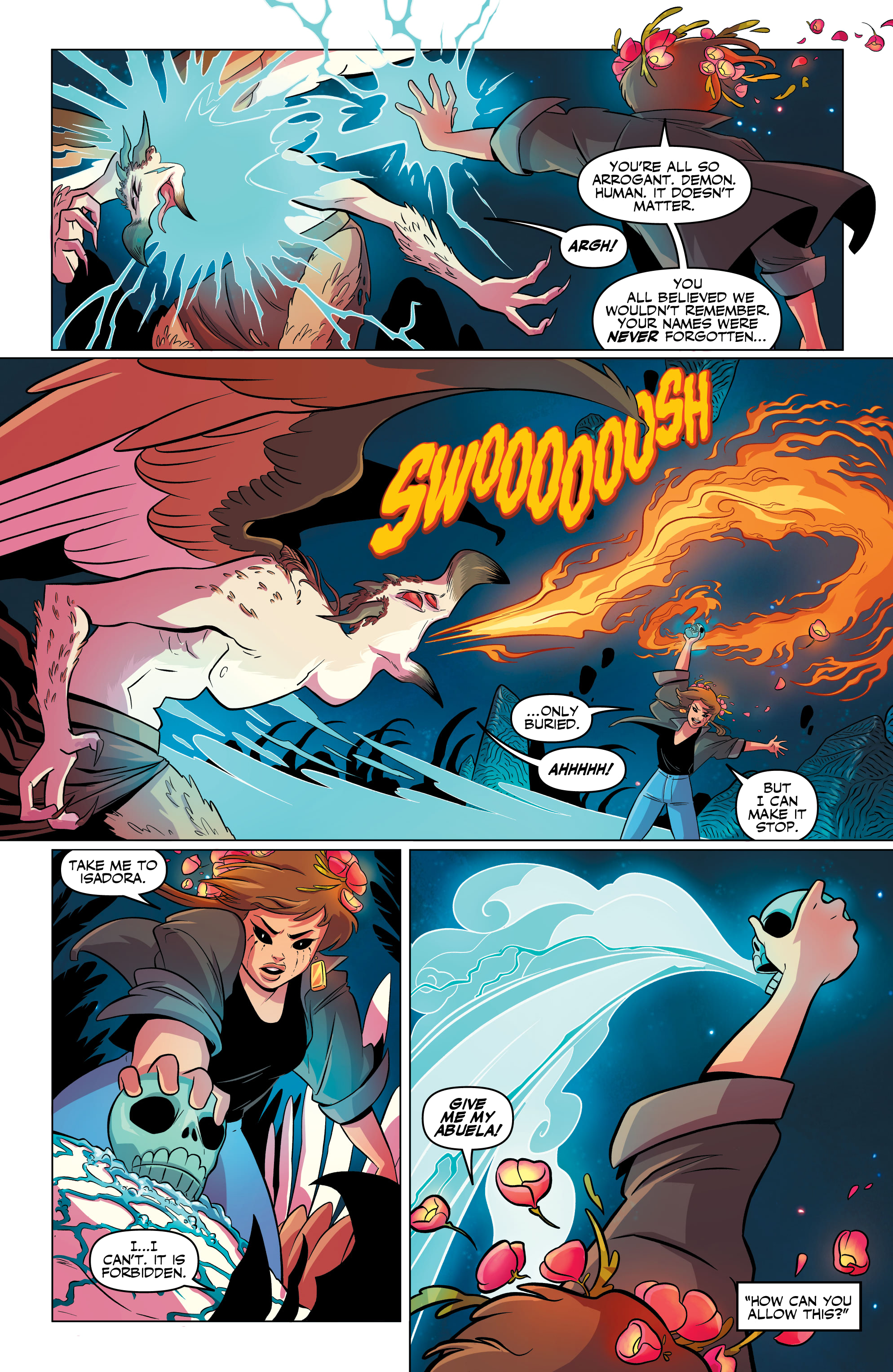 Read online Season of the Bruja comic -  Issue #5 - 7