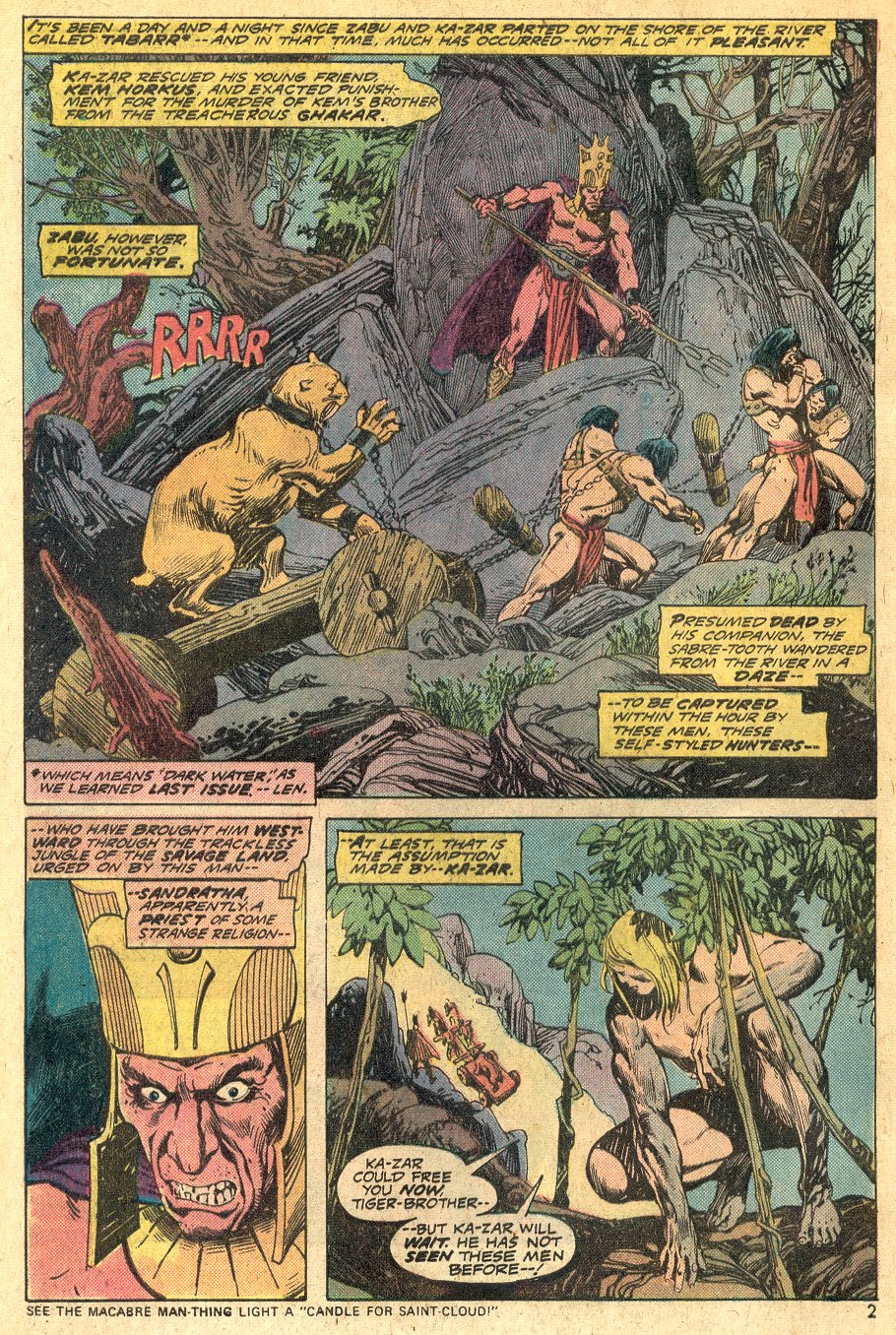 Read online Ka-Zar comic -  Issue #8 - 3