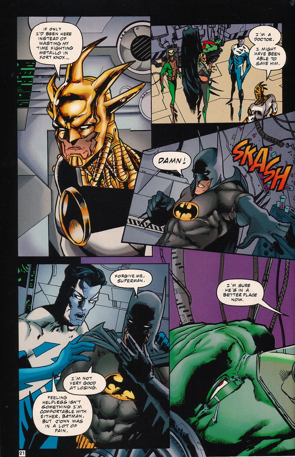 Read online JLA: Paradise Lost comic -  Issue #2 - 22