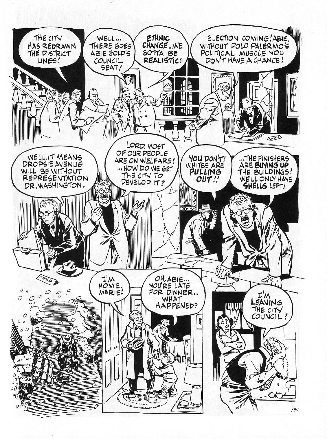 Read online Dropsie Avenue, The Neighborhood comic -  Issue # Full - 143