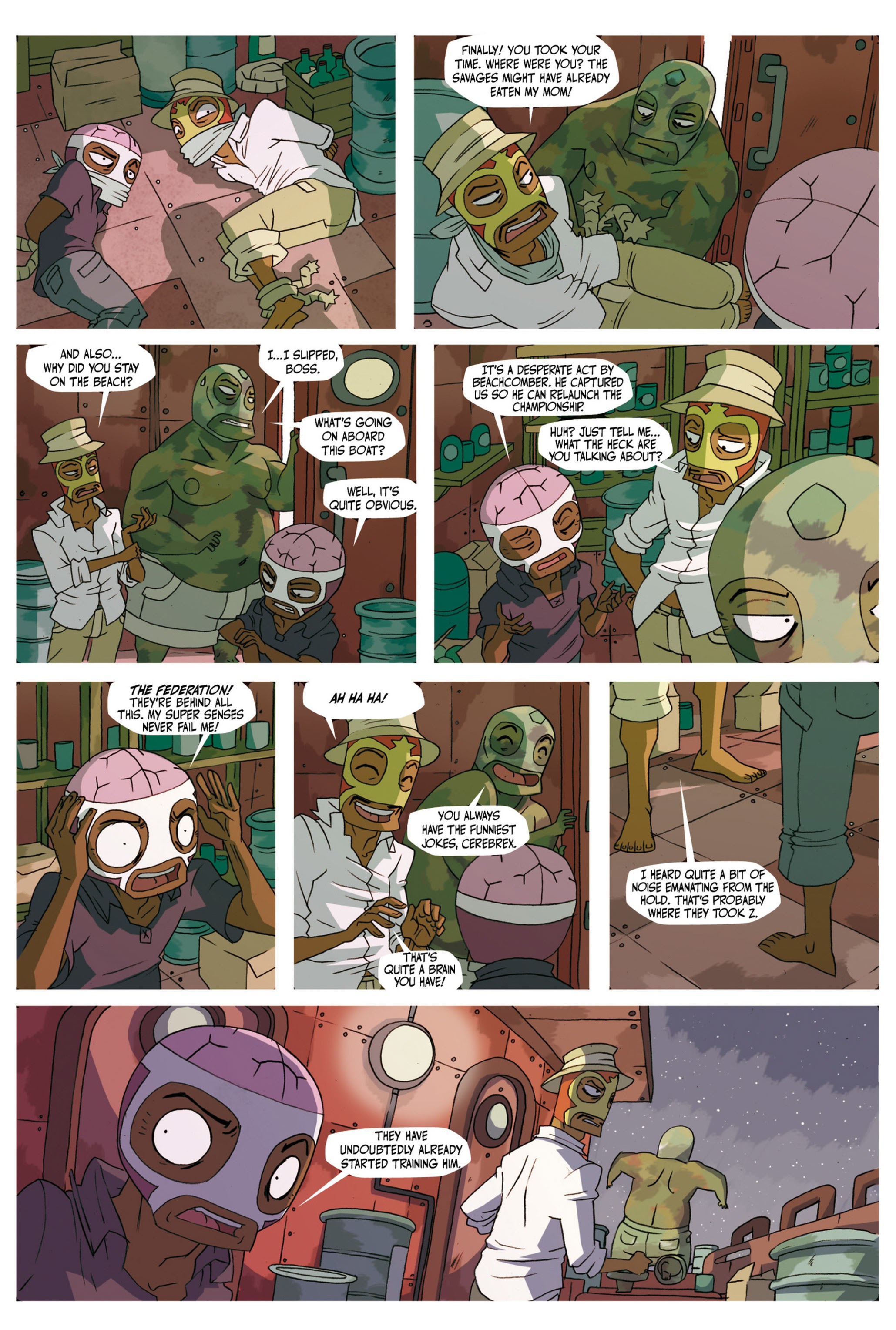 Read online The Tikitis comic -  Issue #1 - 41