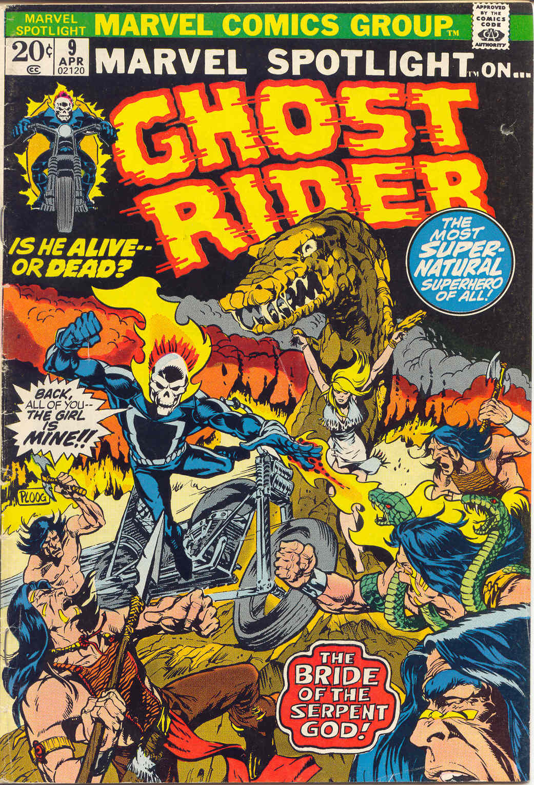 Read online Marvel Spotlight (1971) comic -  Issue #9 - 1