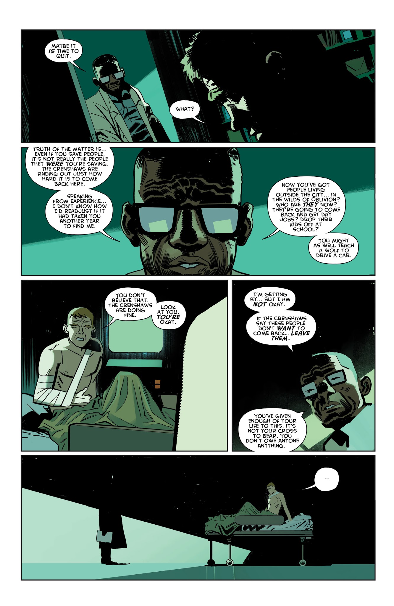 Read online Oblivion Song comic -  Issue #3 - 16