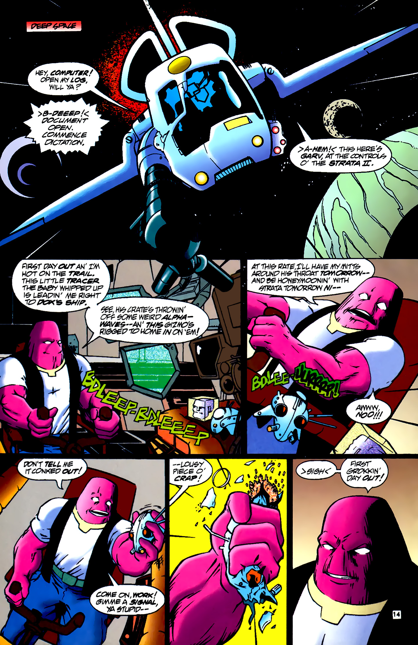 Read online R.E.B.E.L.S. '94 comic -  Issue #3 - 15