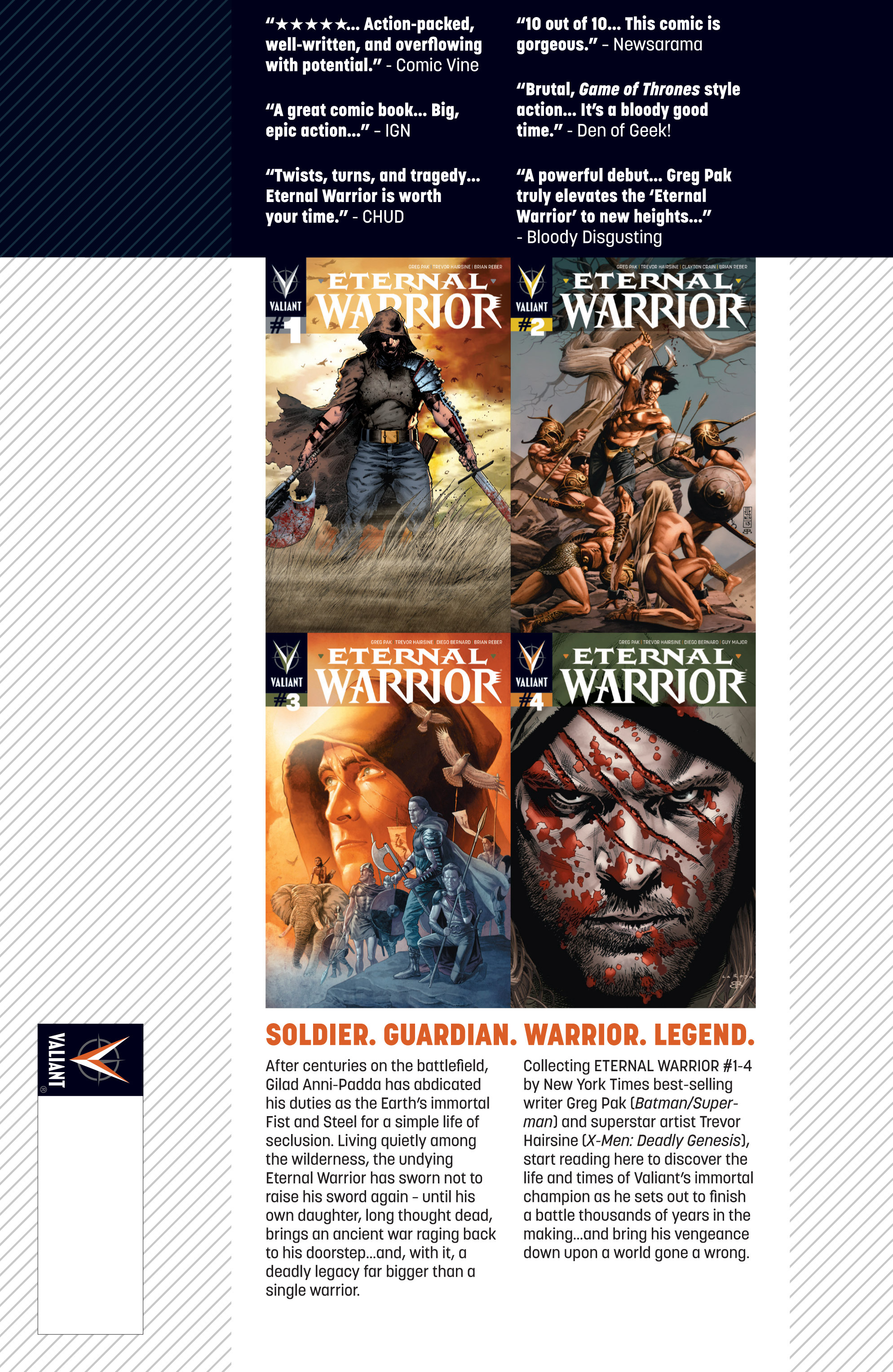 Read online Eternal Warrior comic -  Issue # _TPB 2 - 108