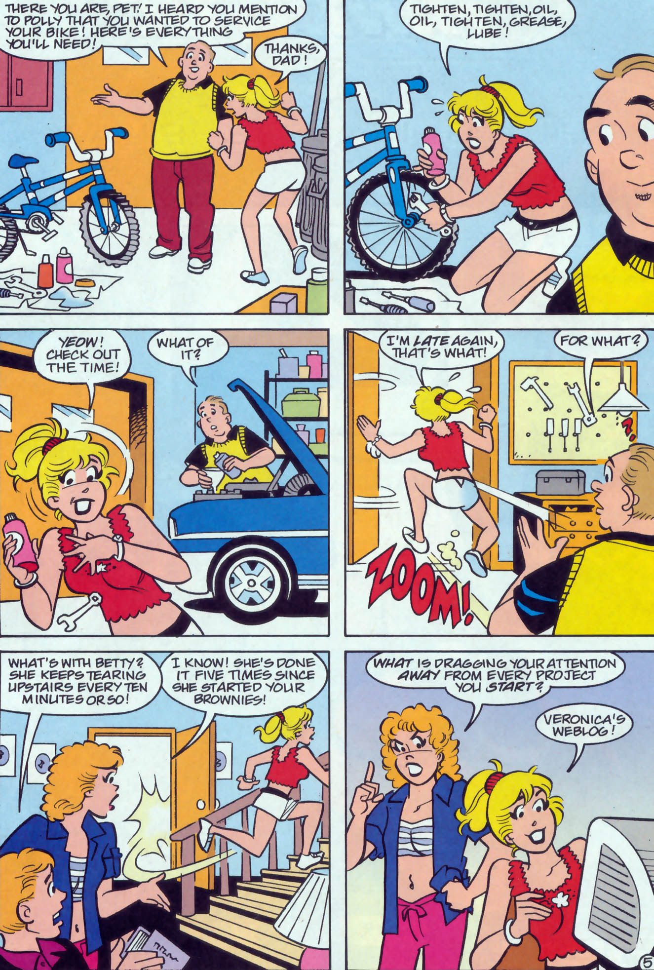 Read online Betty comic -  Issue #148 - 6